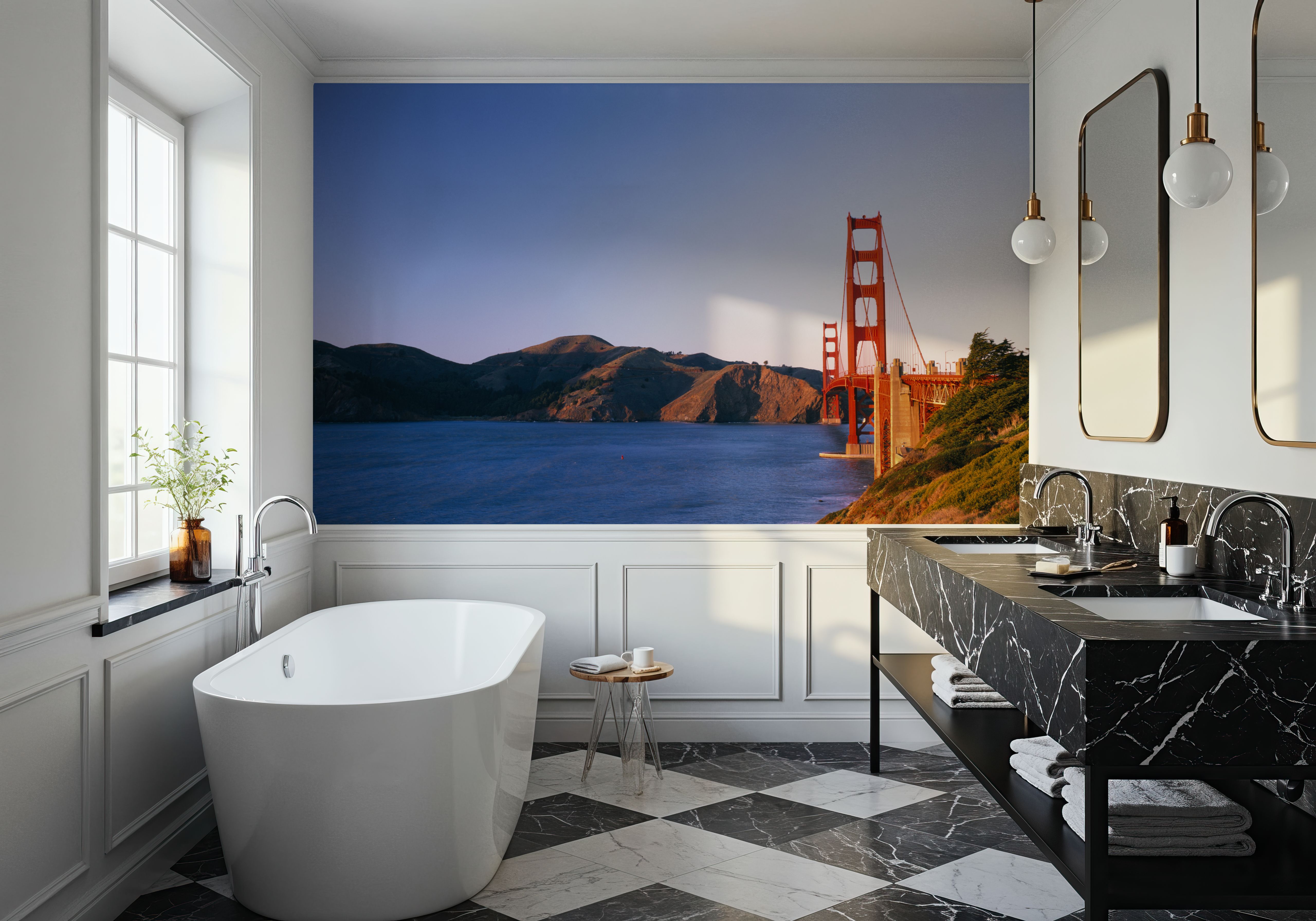 Golden Gate From a Distance