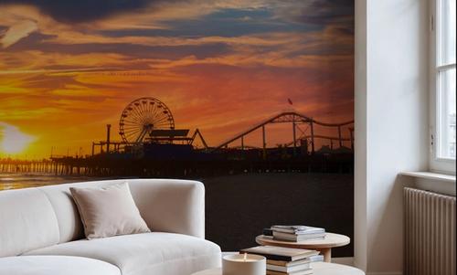 Santa Monica Pier Sunset