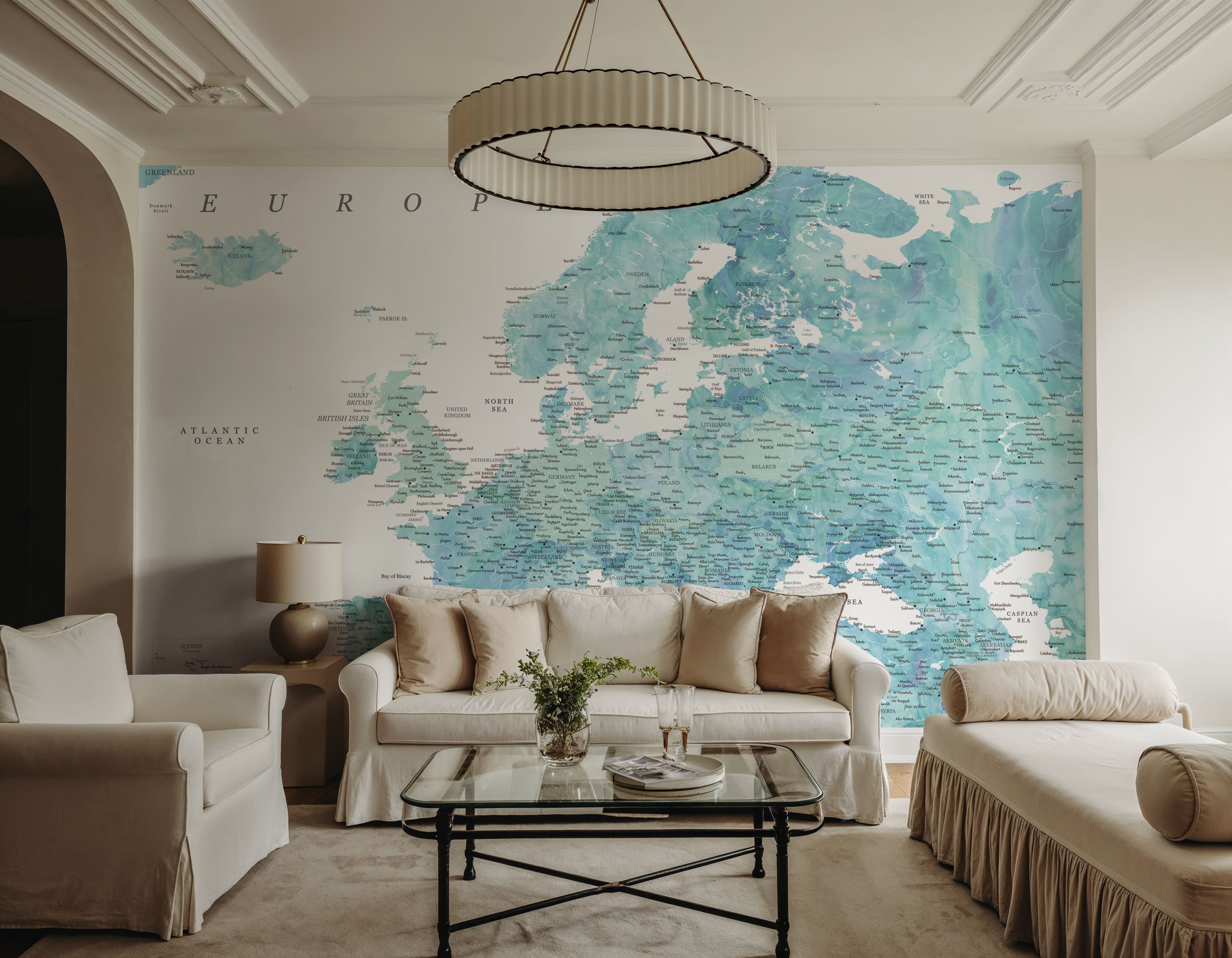 Europe Map Detailed - Maizah