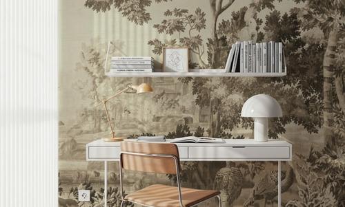 Enchanted Grove Tapestry, Beige
