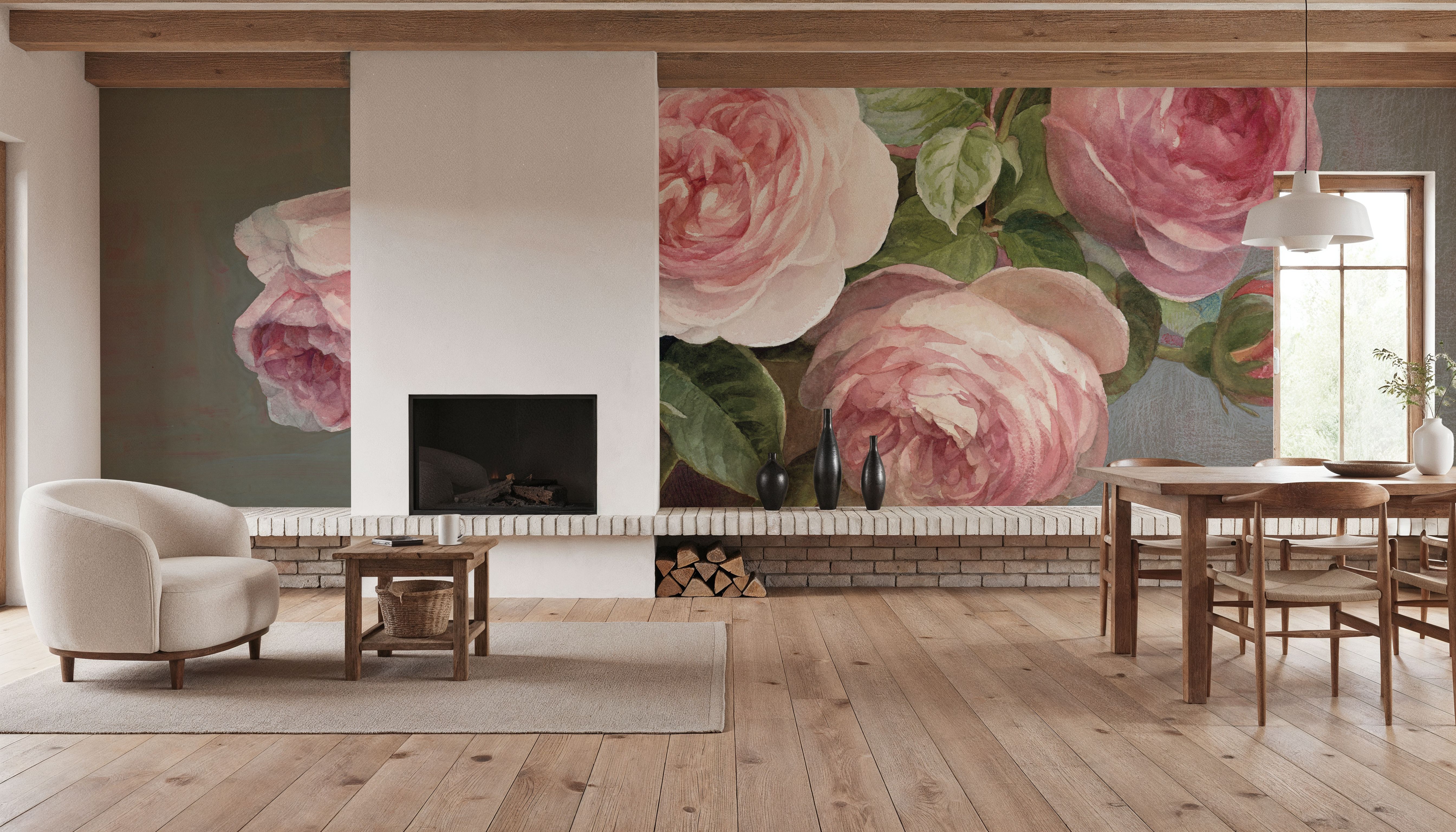 Arrangement of Pink Roses