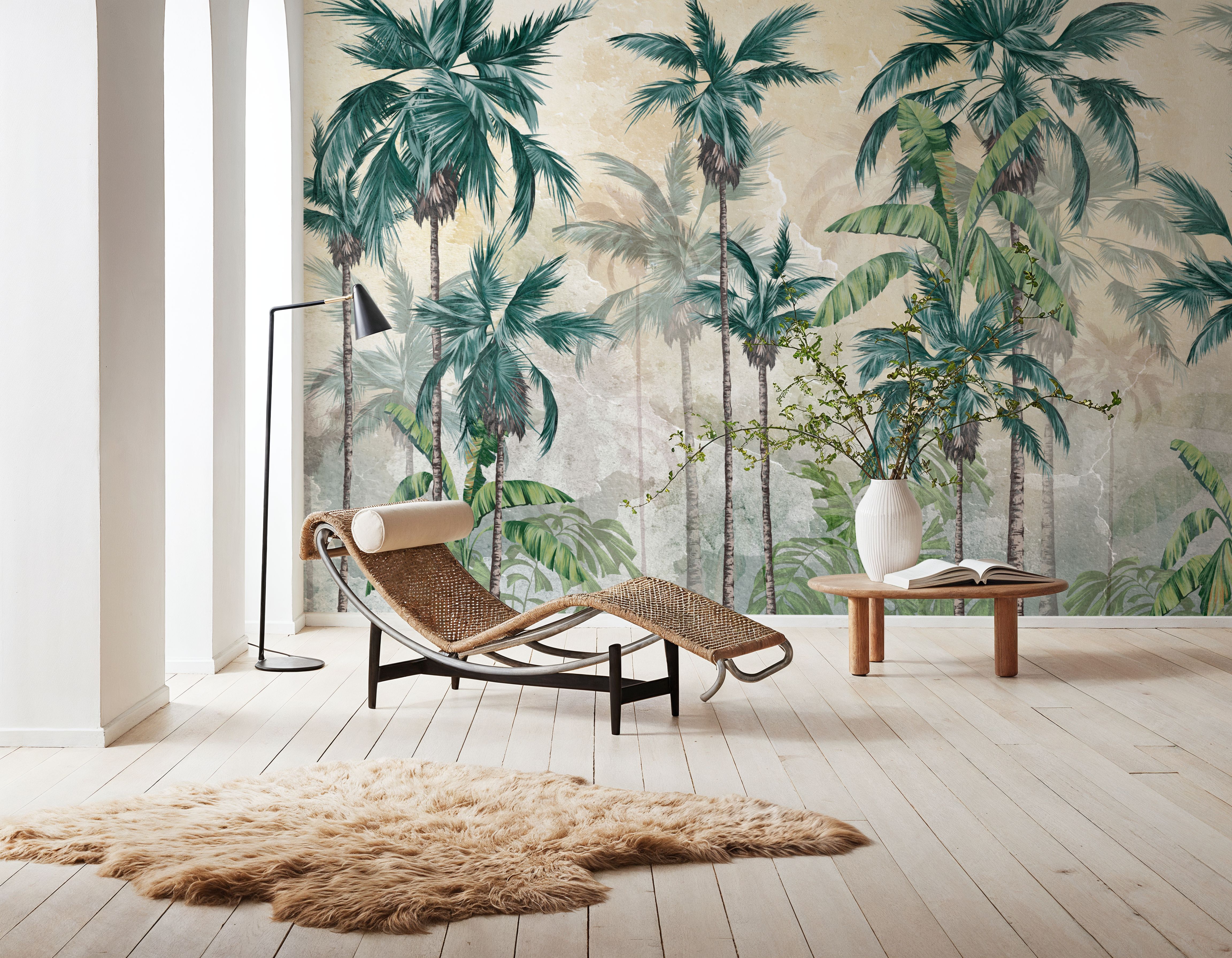 Textured Palm Paradise