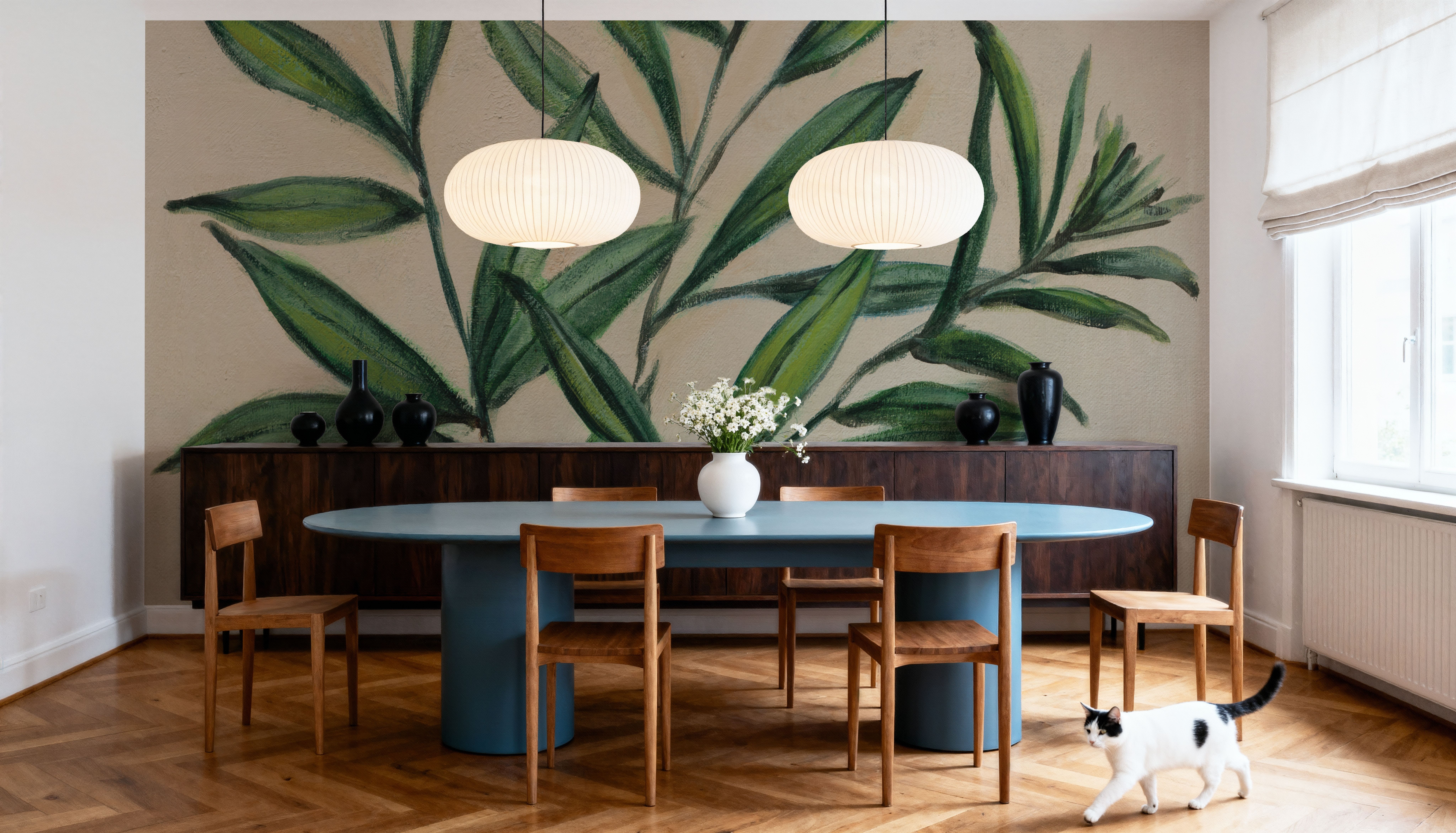 Herbal IV, Papel pintado