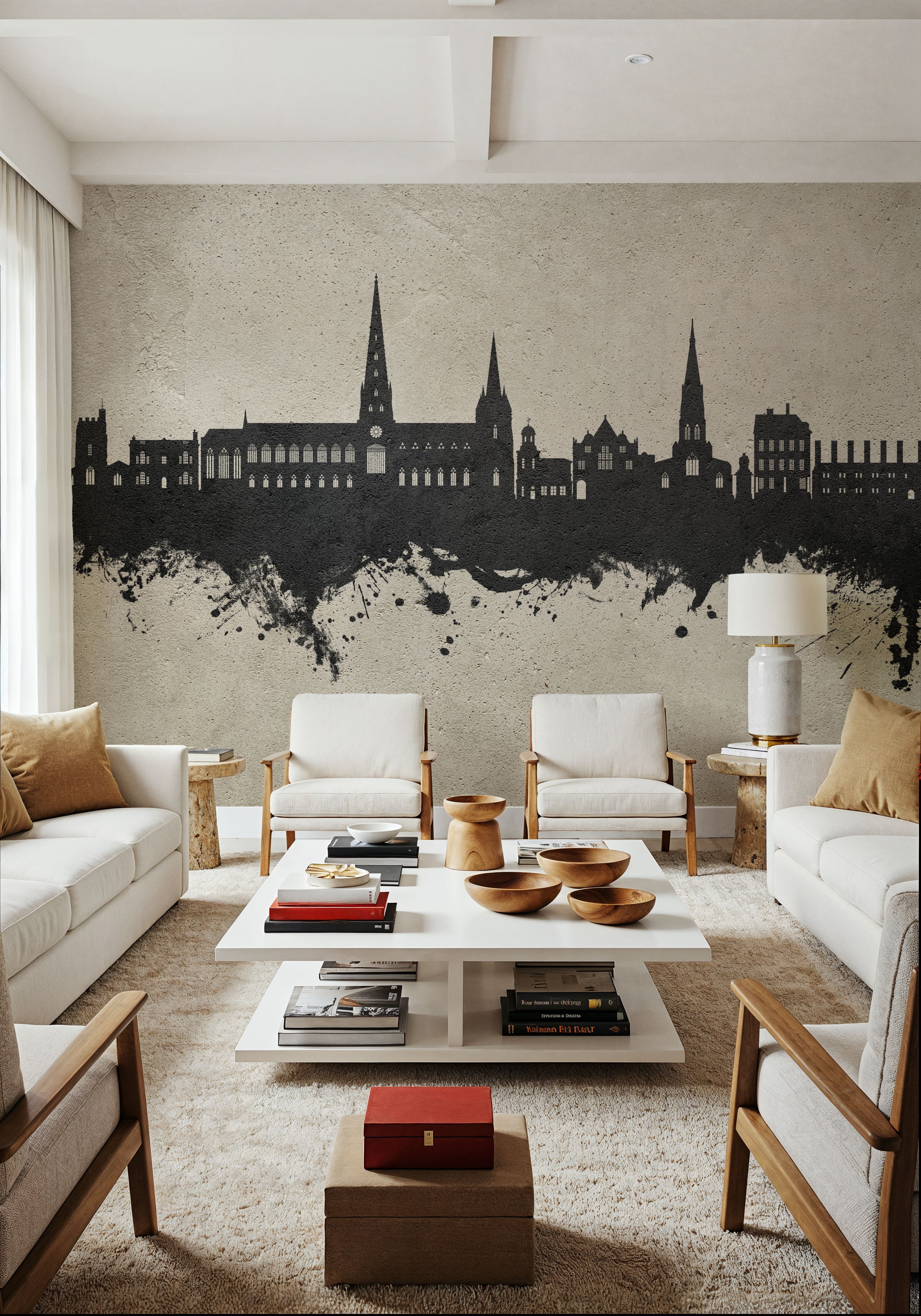 Lichfield England Skyline Concrete