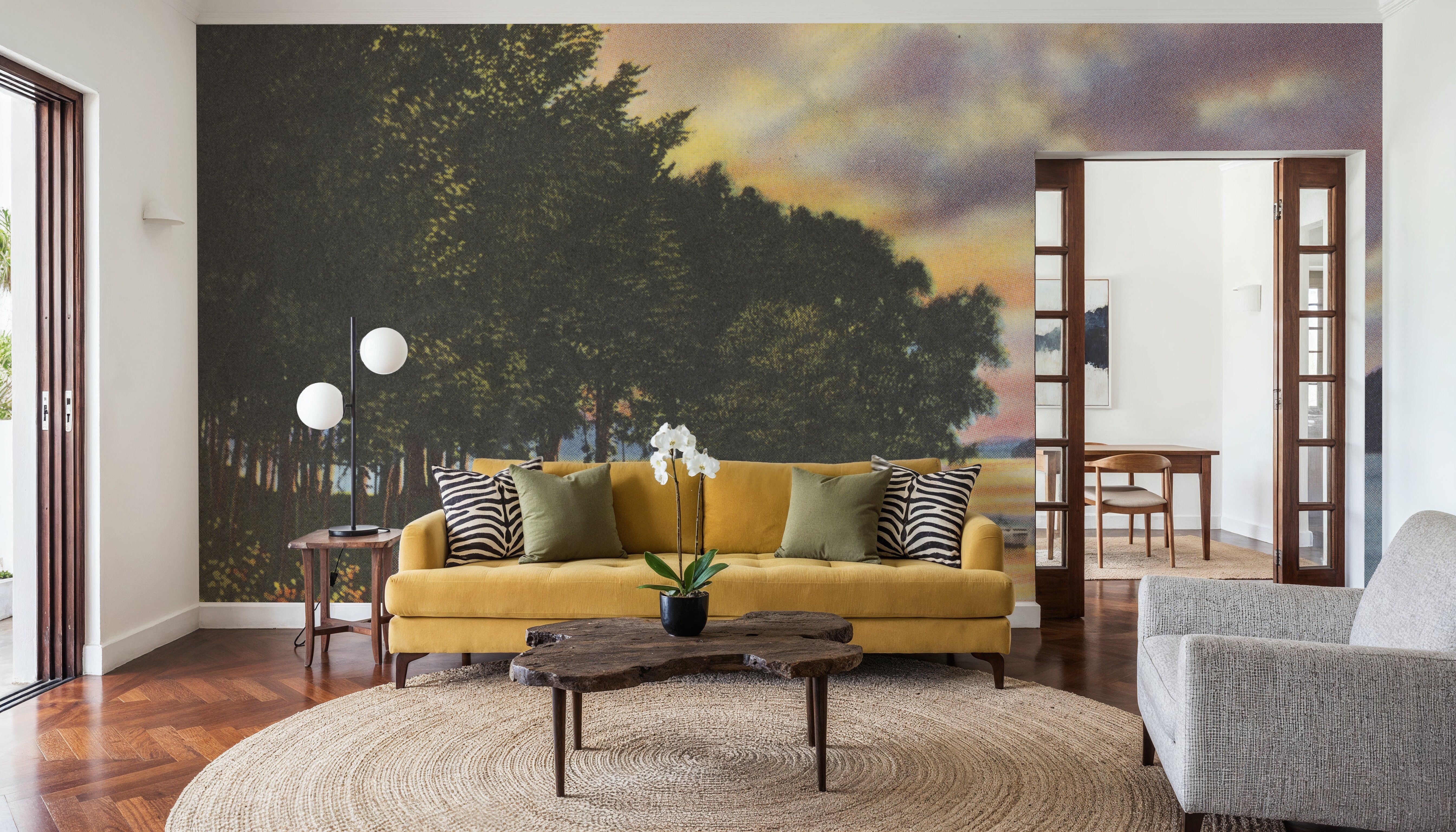 Summer Evenings - Screenprint Postcard