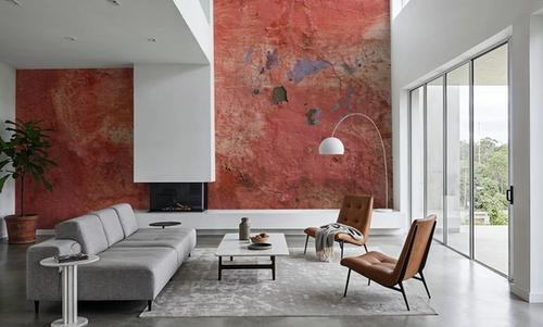 Distressed Vermilion