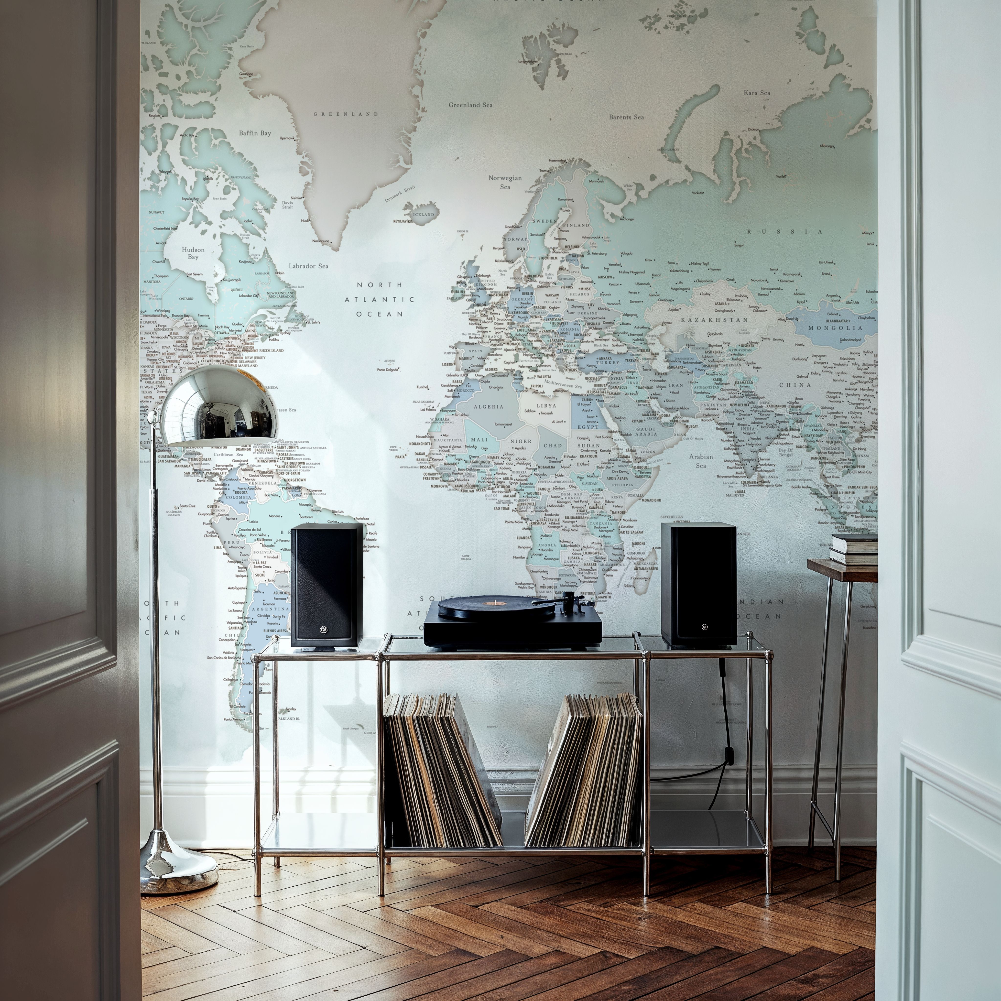World Map Cities - Rebe