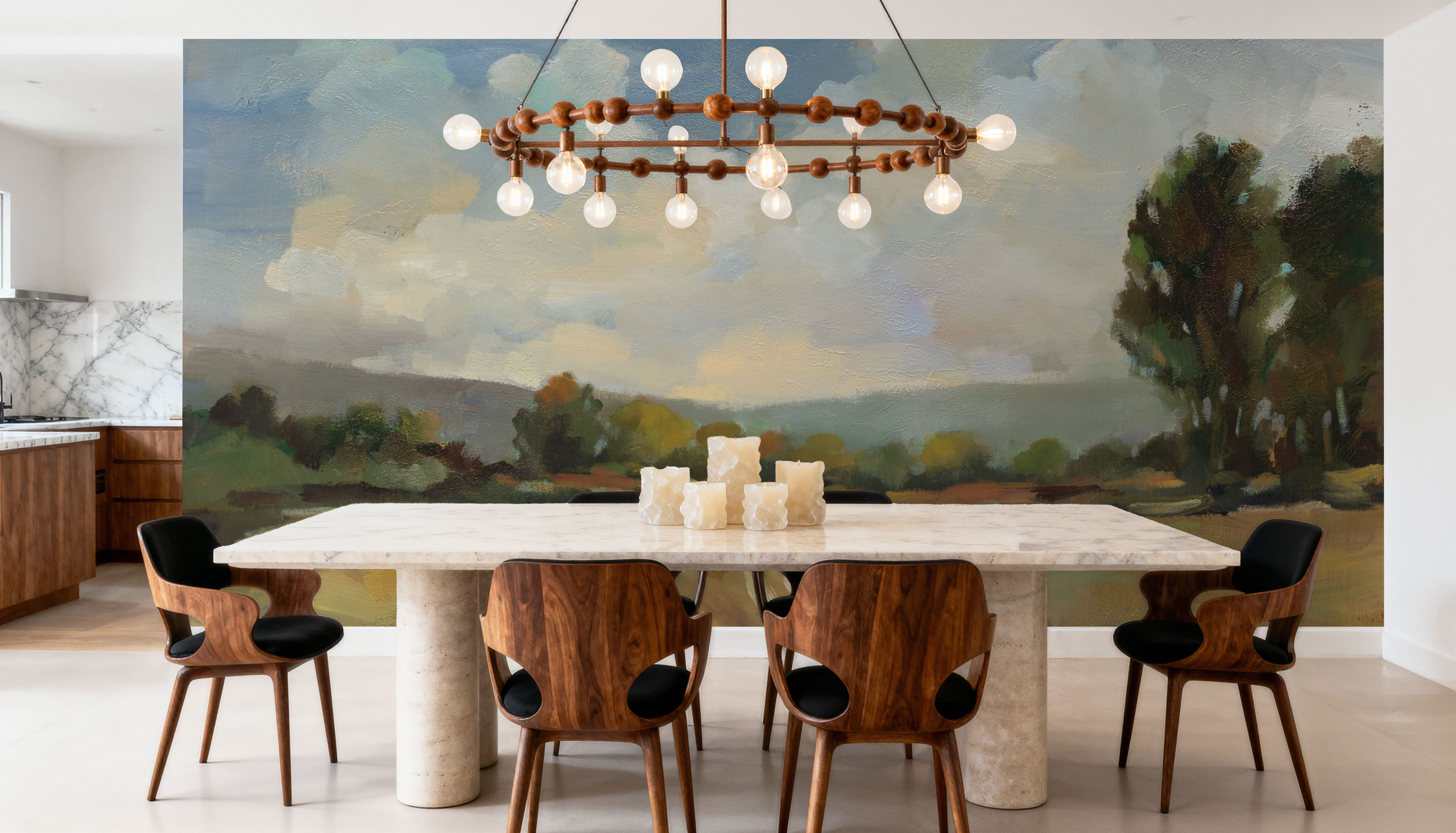 Countryside View, Papier peint