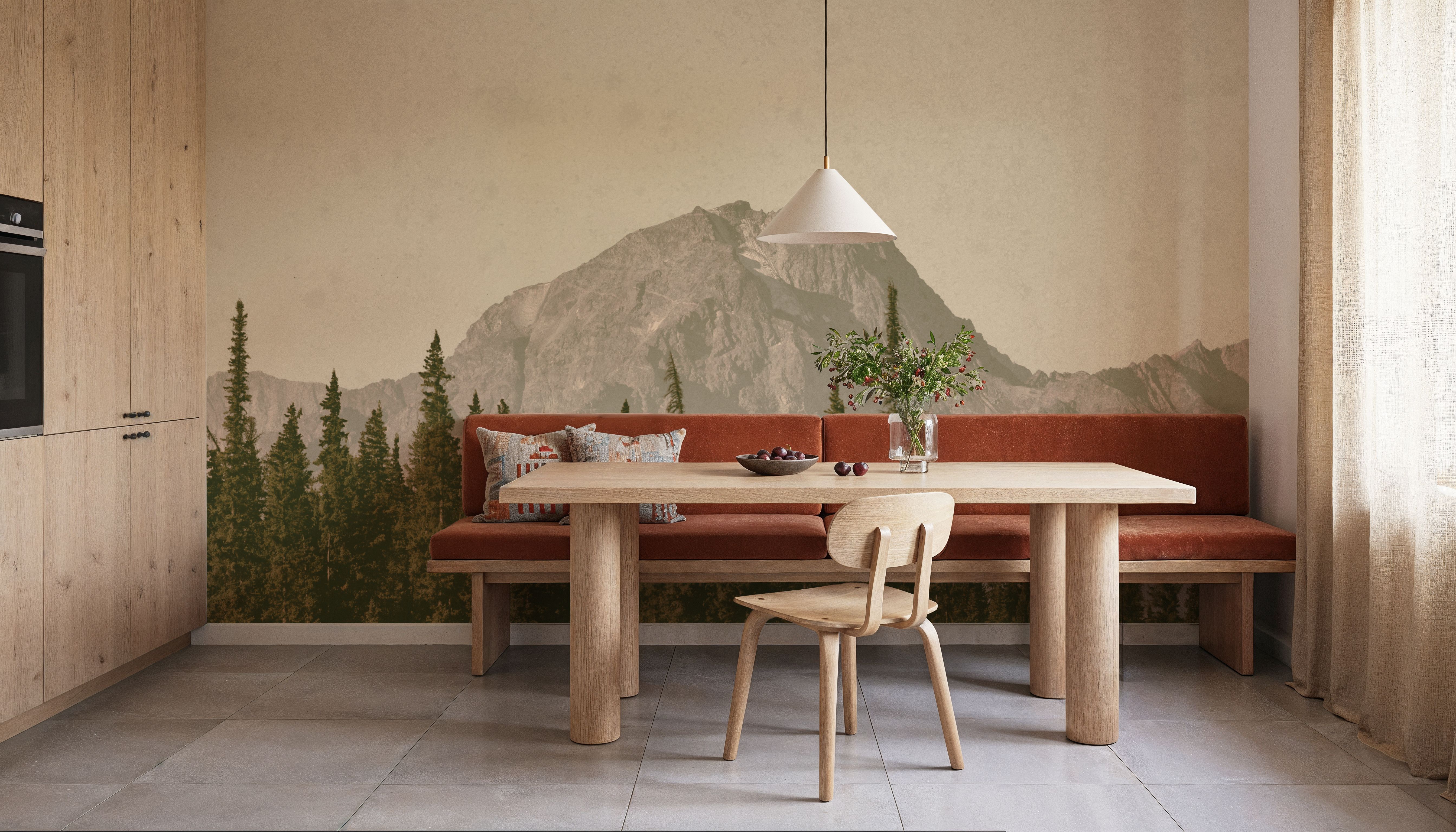 Mountainous IV, Tapeten