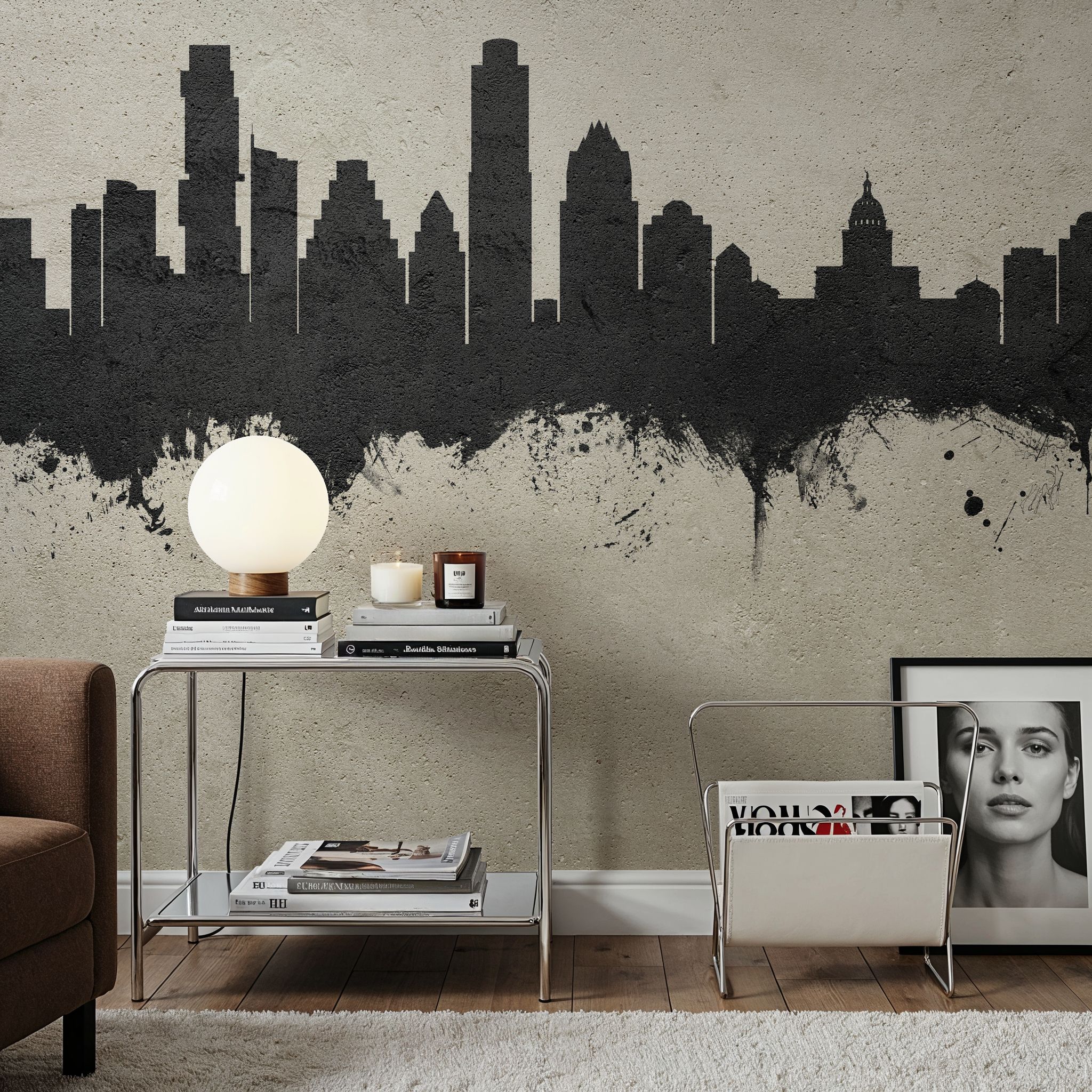 Austin Texas Skyline Concrete