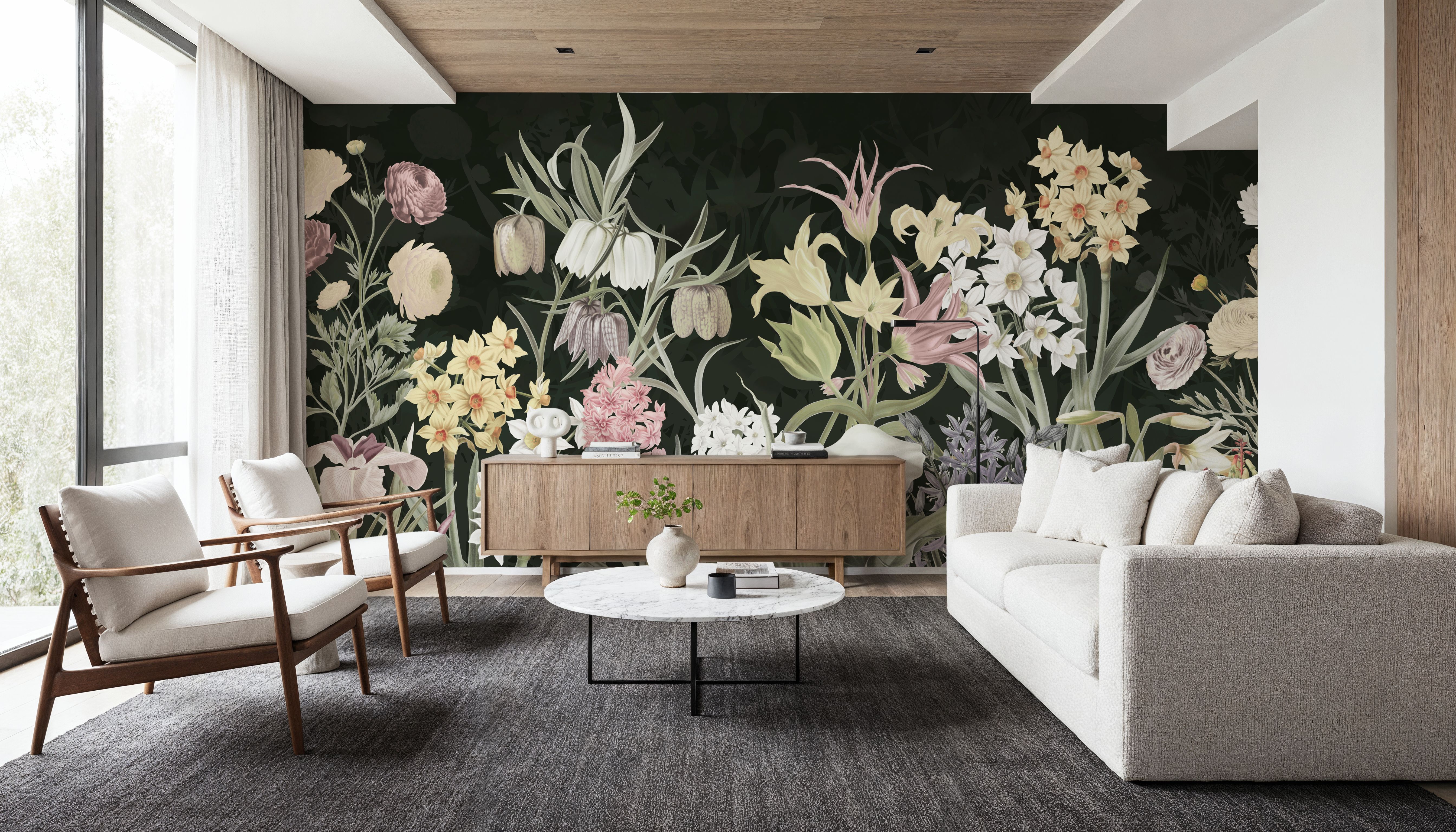 Happy Spring Flowers, Papier peint