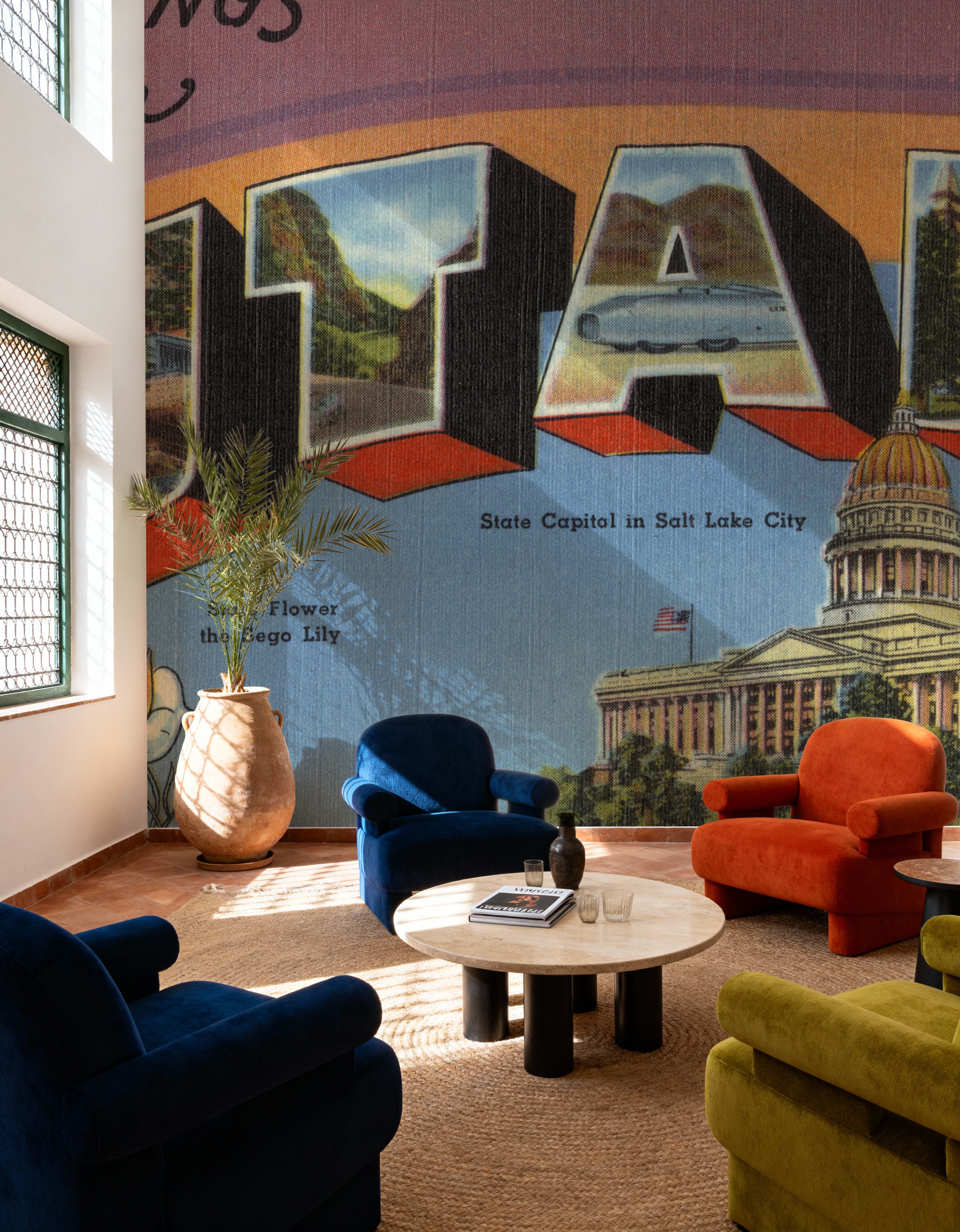 Greetings from Utah - Screenprint Postcard