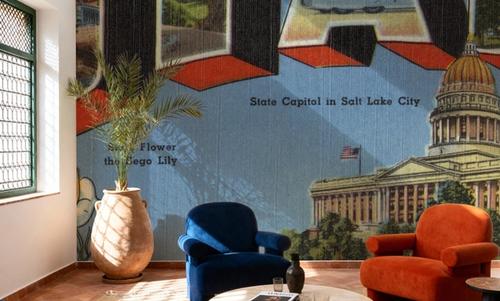 Greetings from Utah - Screenprint Postcard