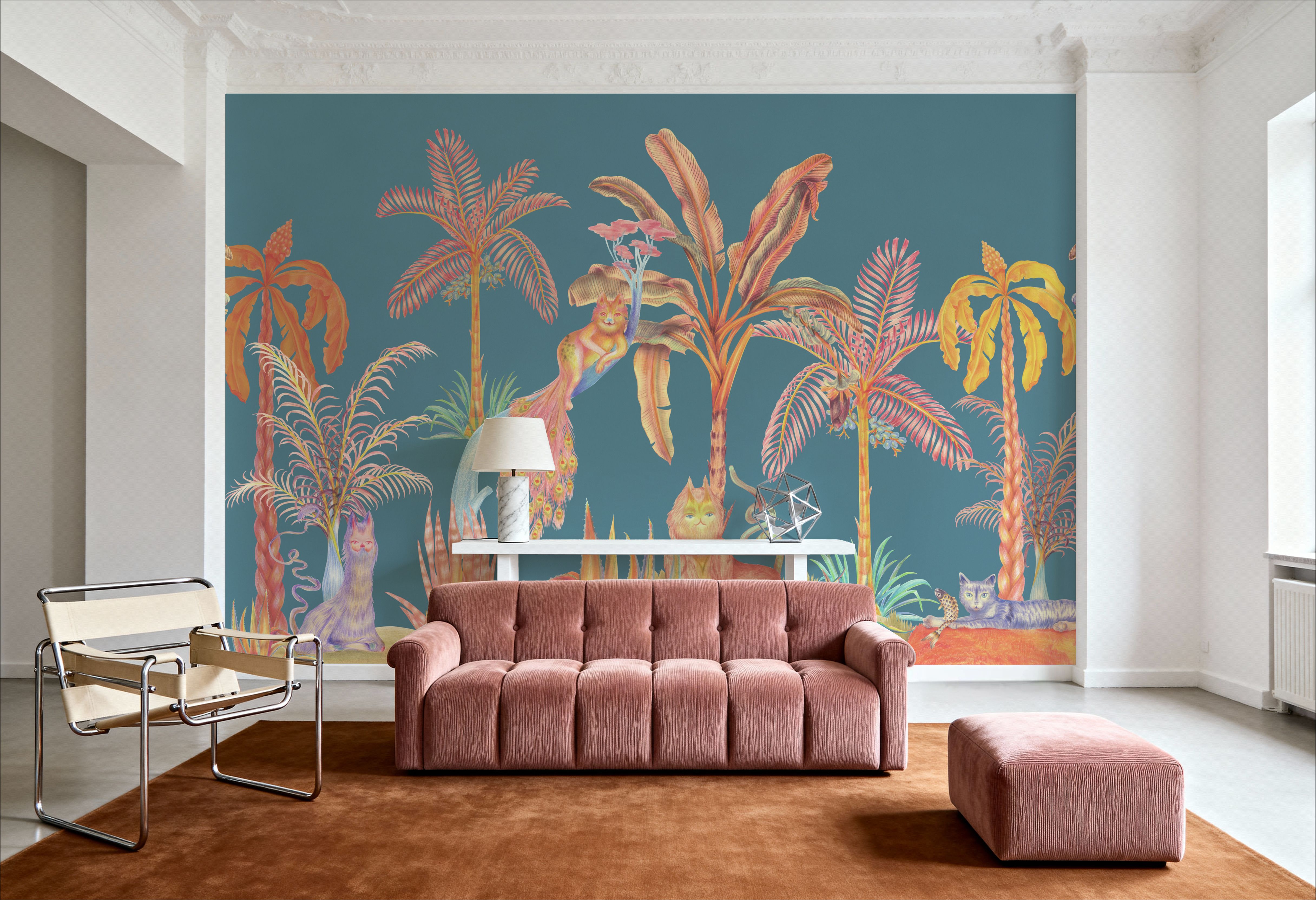 Colorful Jungle, Turqouise