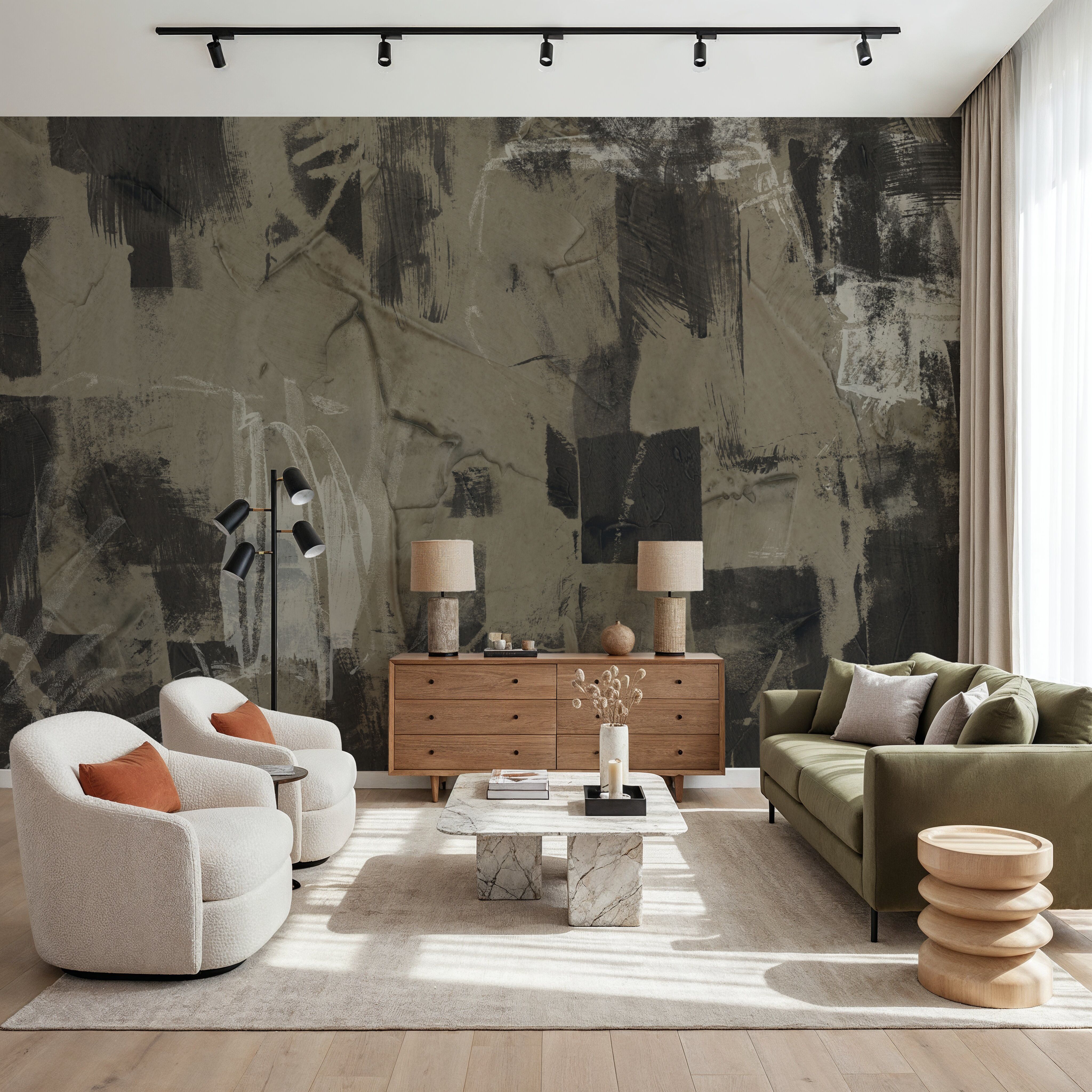 Plaster and Ebony II