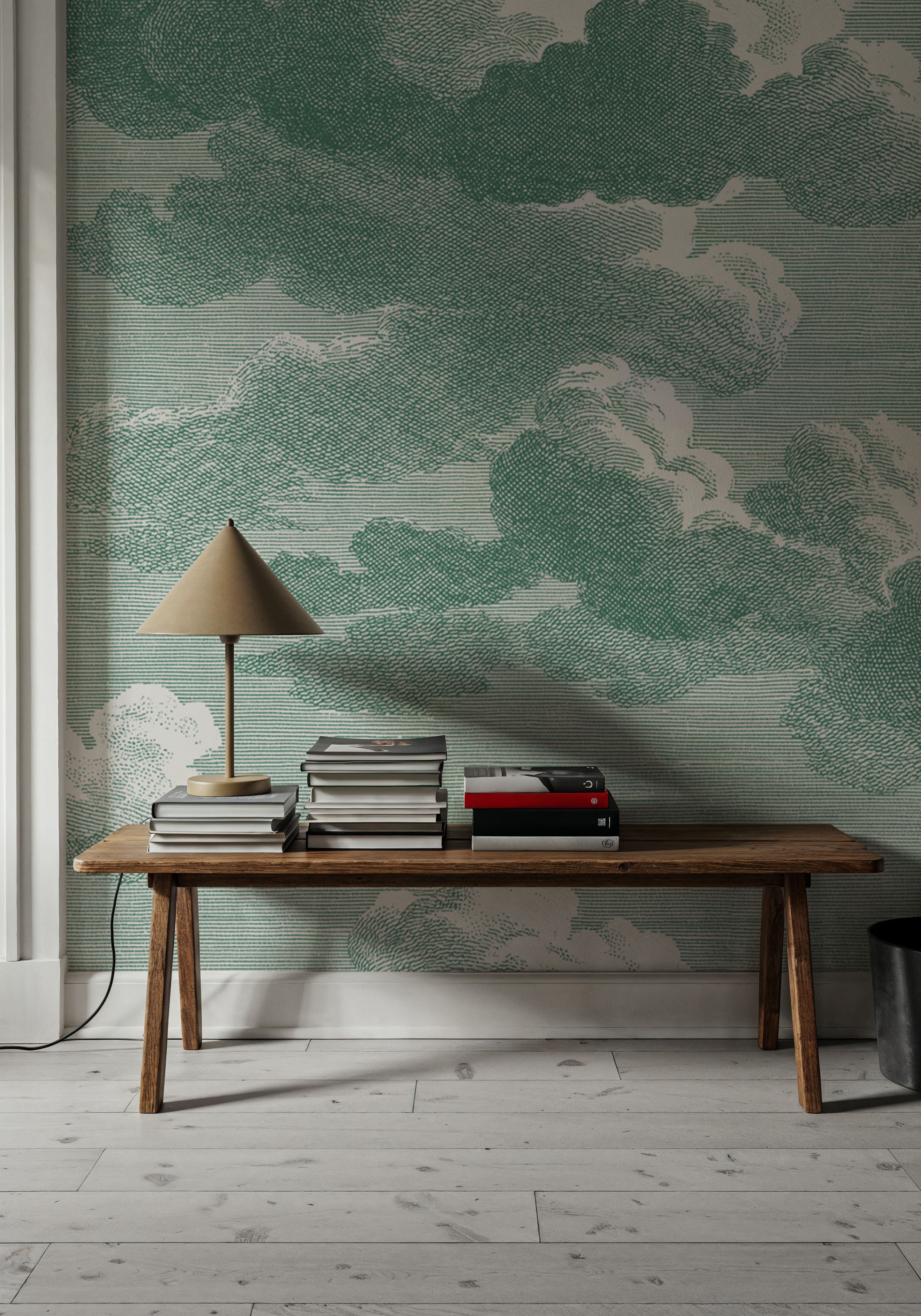 Intaglio Clouds, Jade