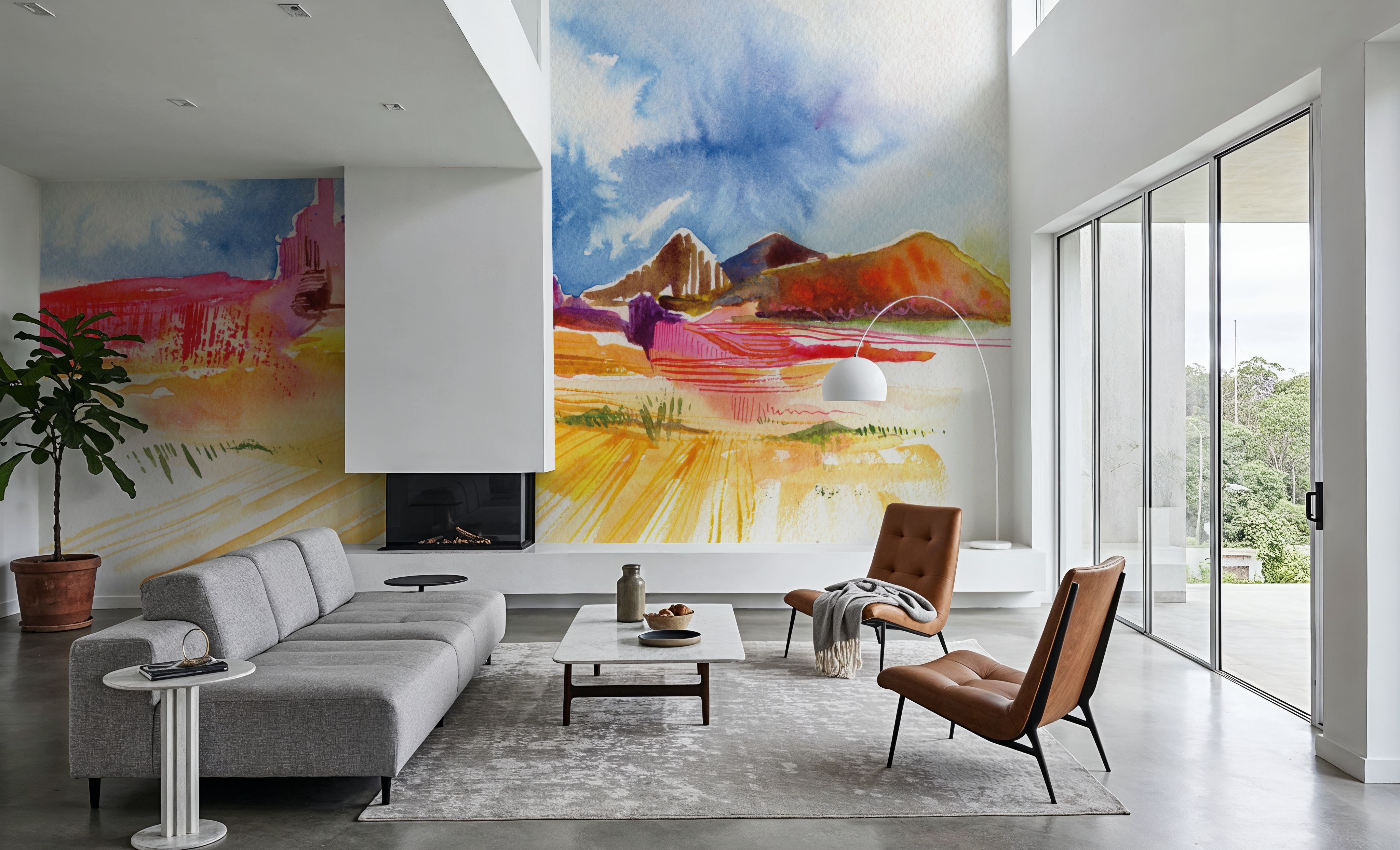 Formation, Papier peint