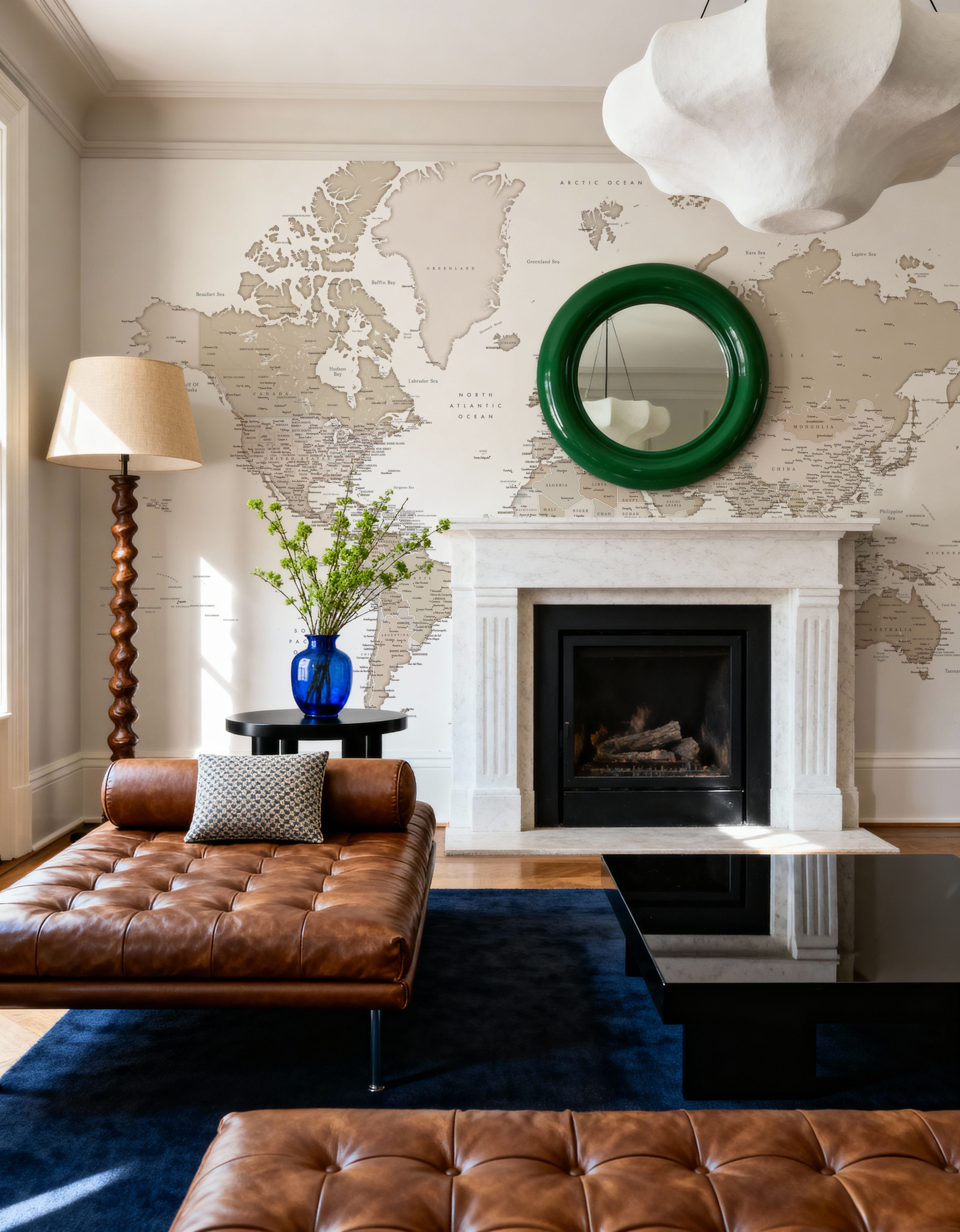 World Map Cities - Louie