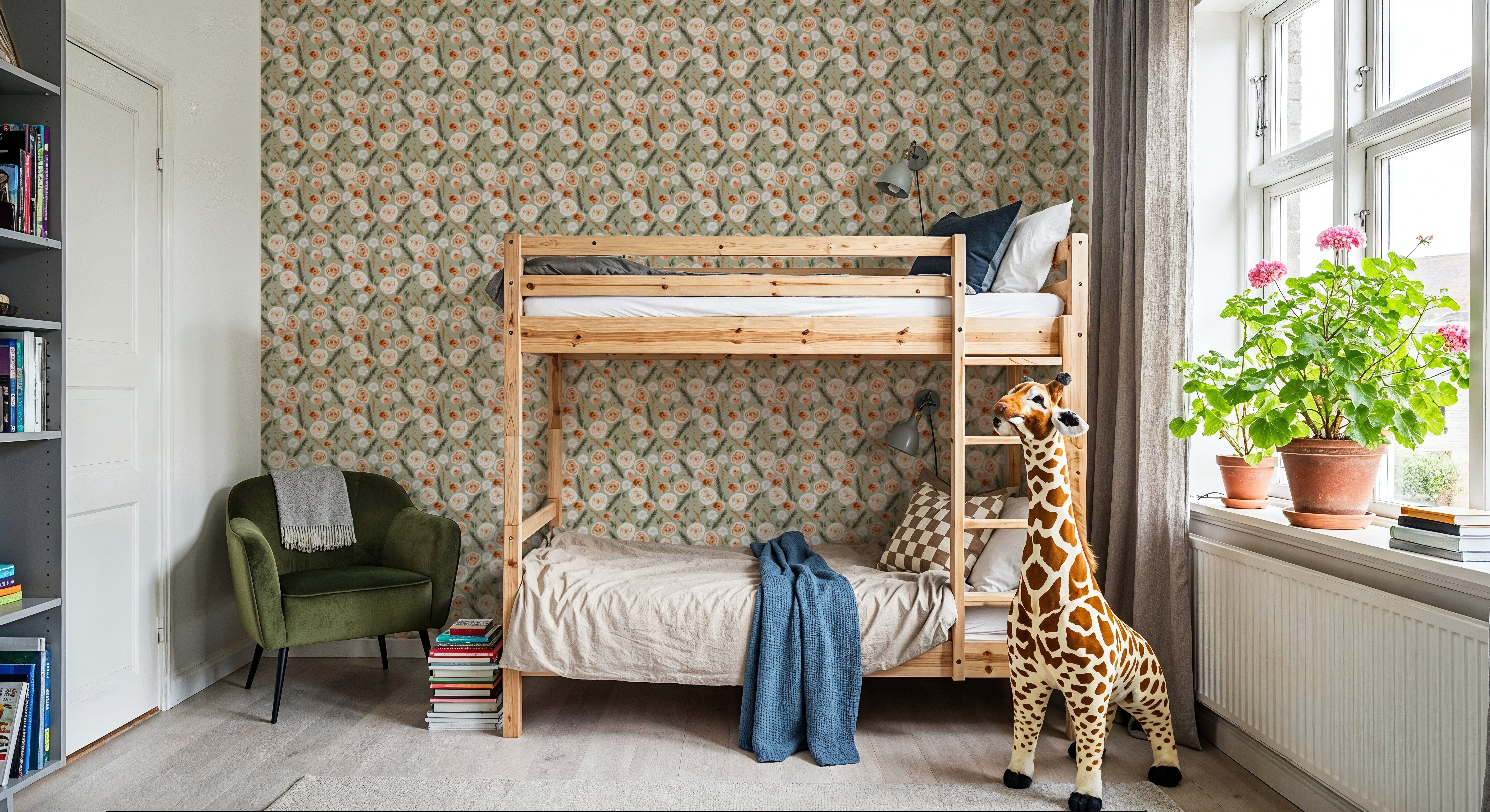 Poppies And Roses, Small