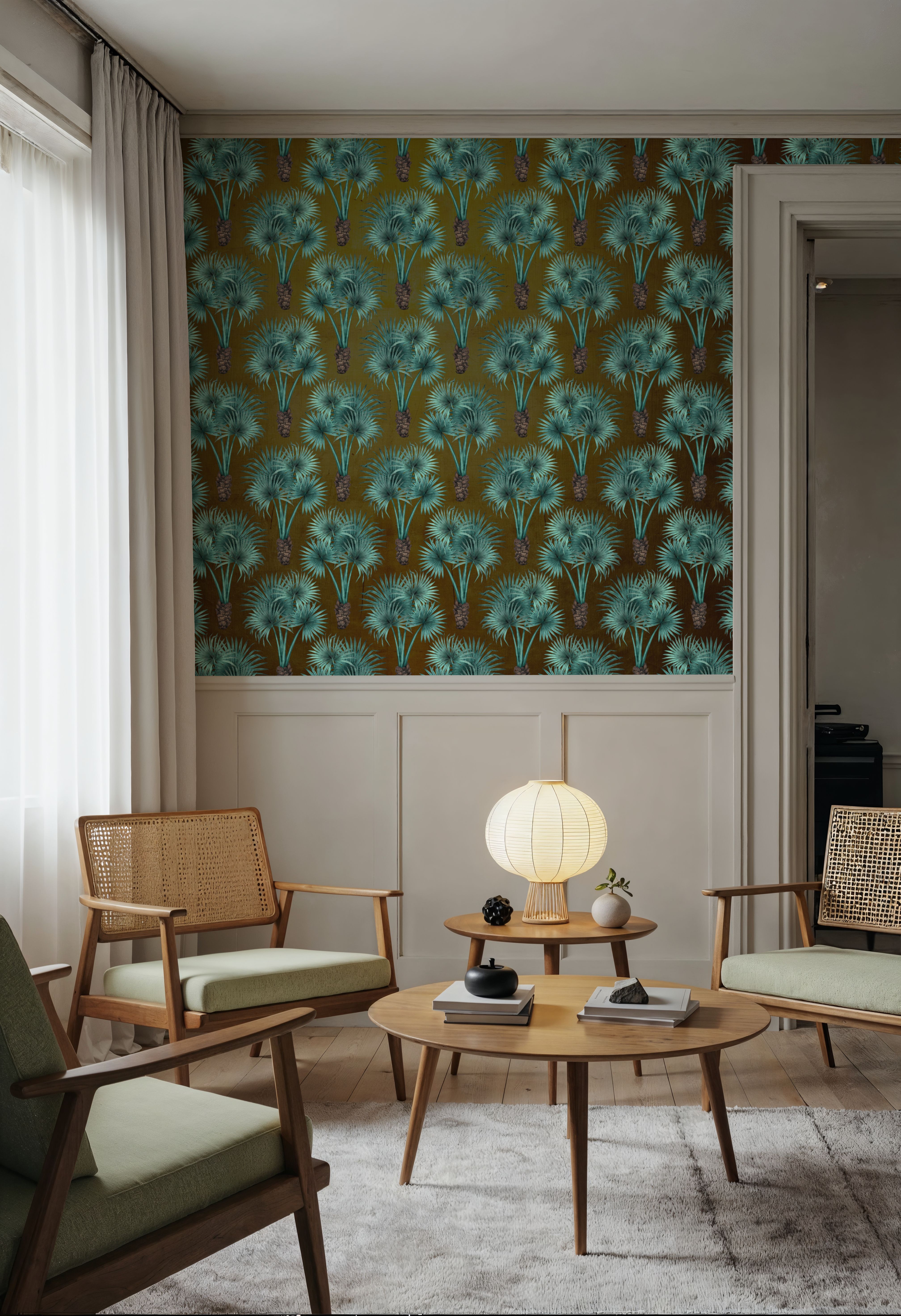 Elephant Ear Tree, Turqouise Small