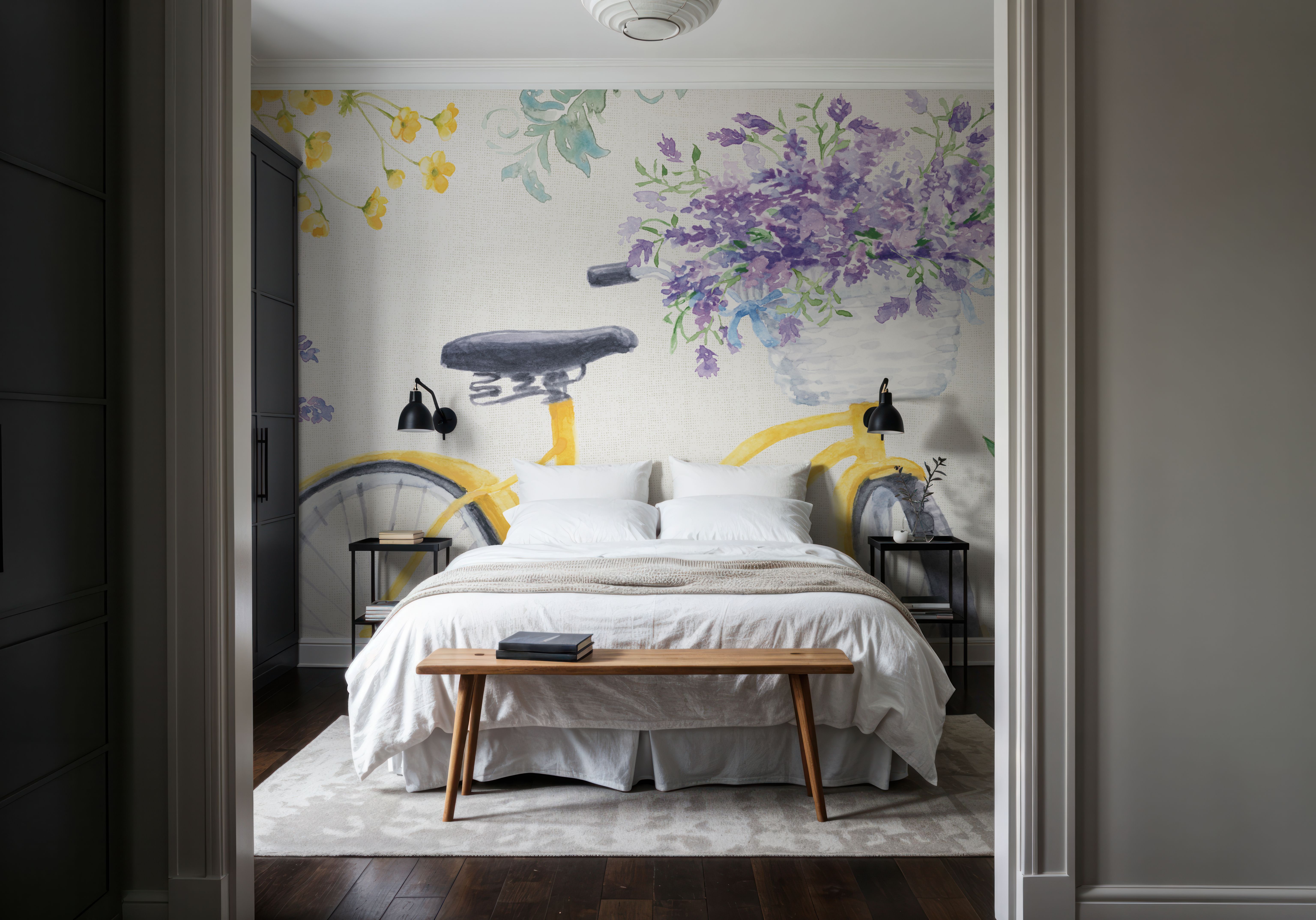 Fresh Floral I, Tapeten