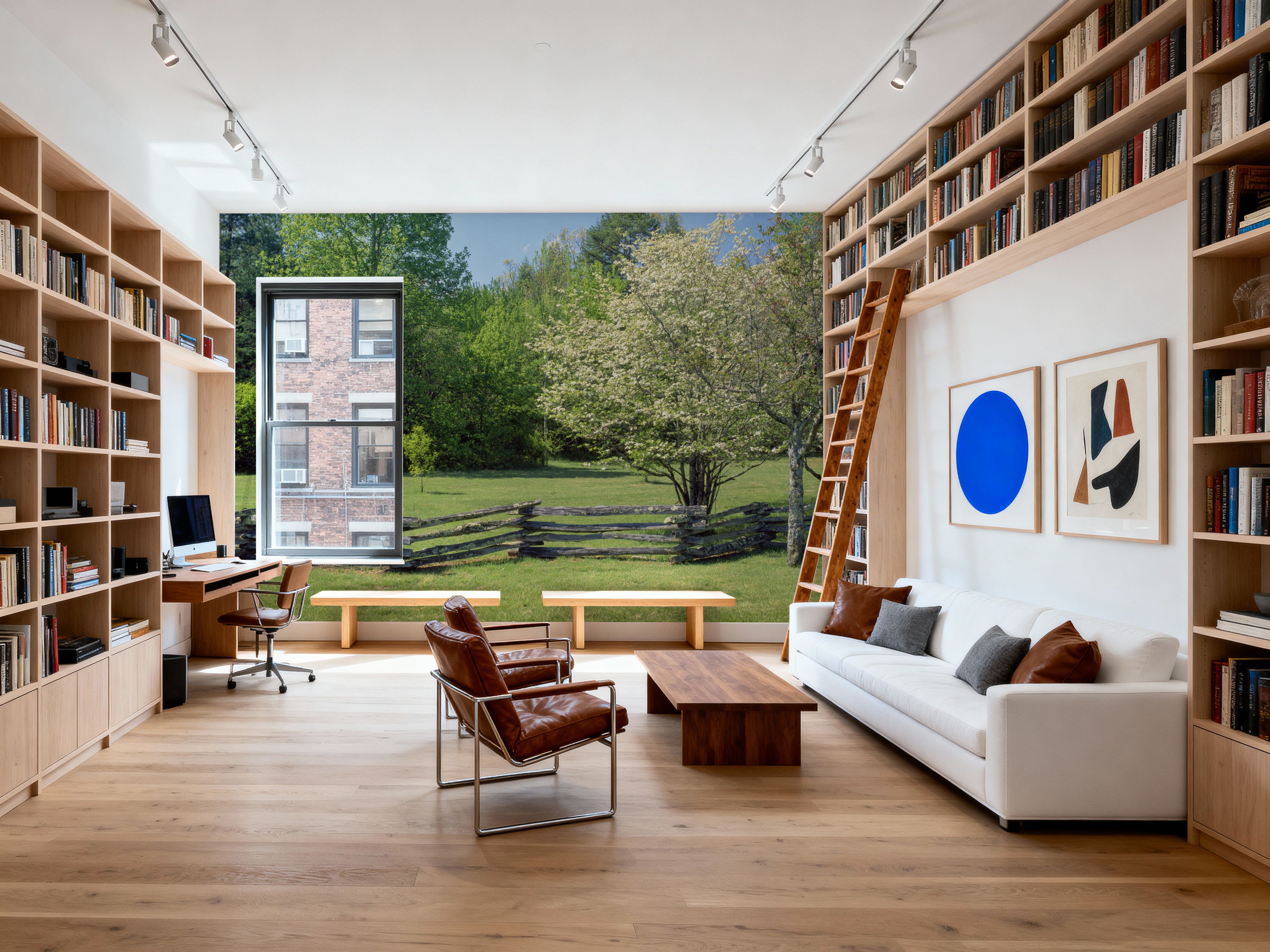 Pisgah Bloom, Wallpaper