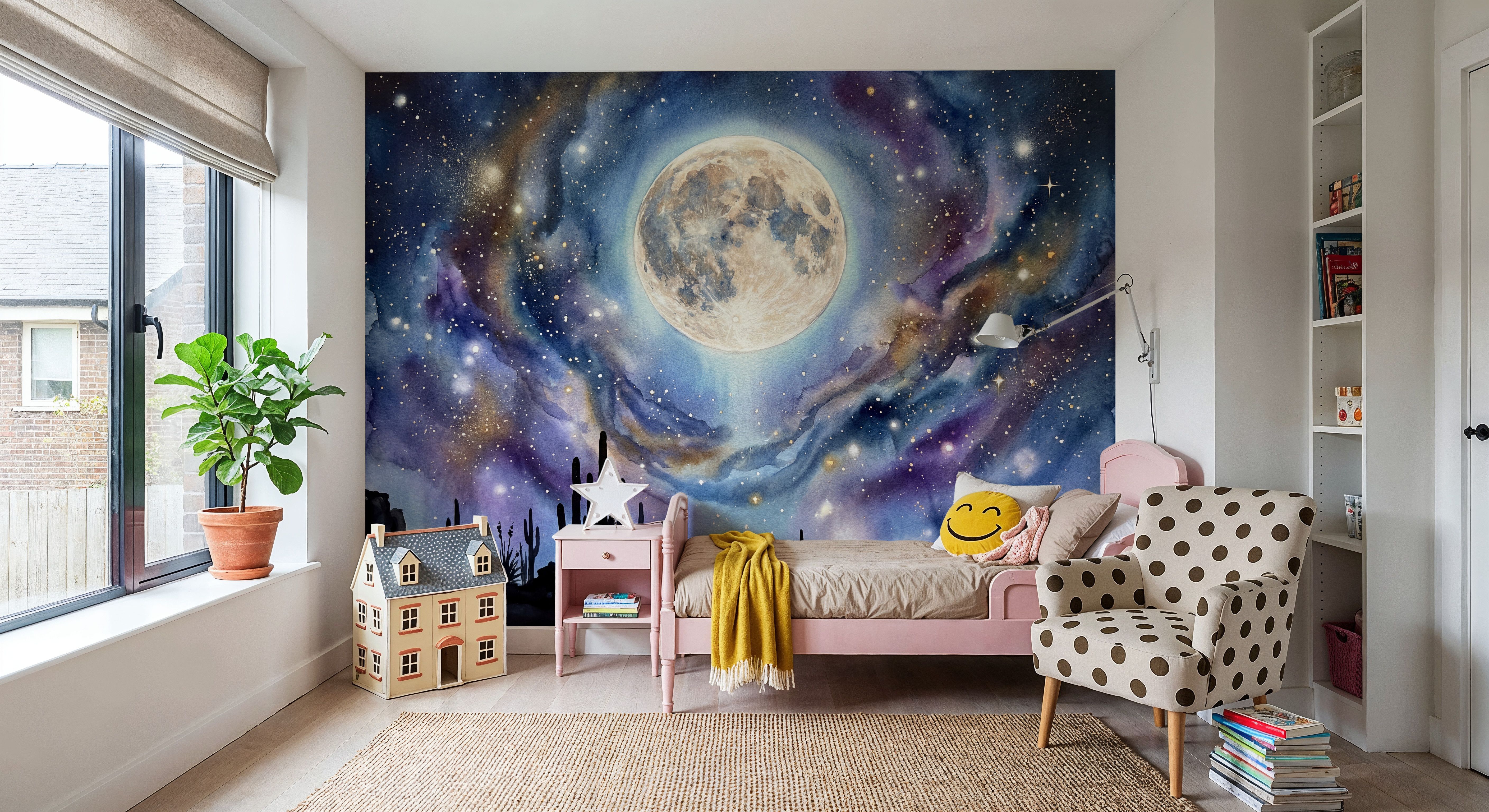 Arizona Landscape - Powerful Moon Series, Behang