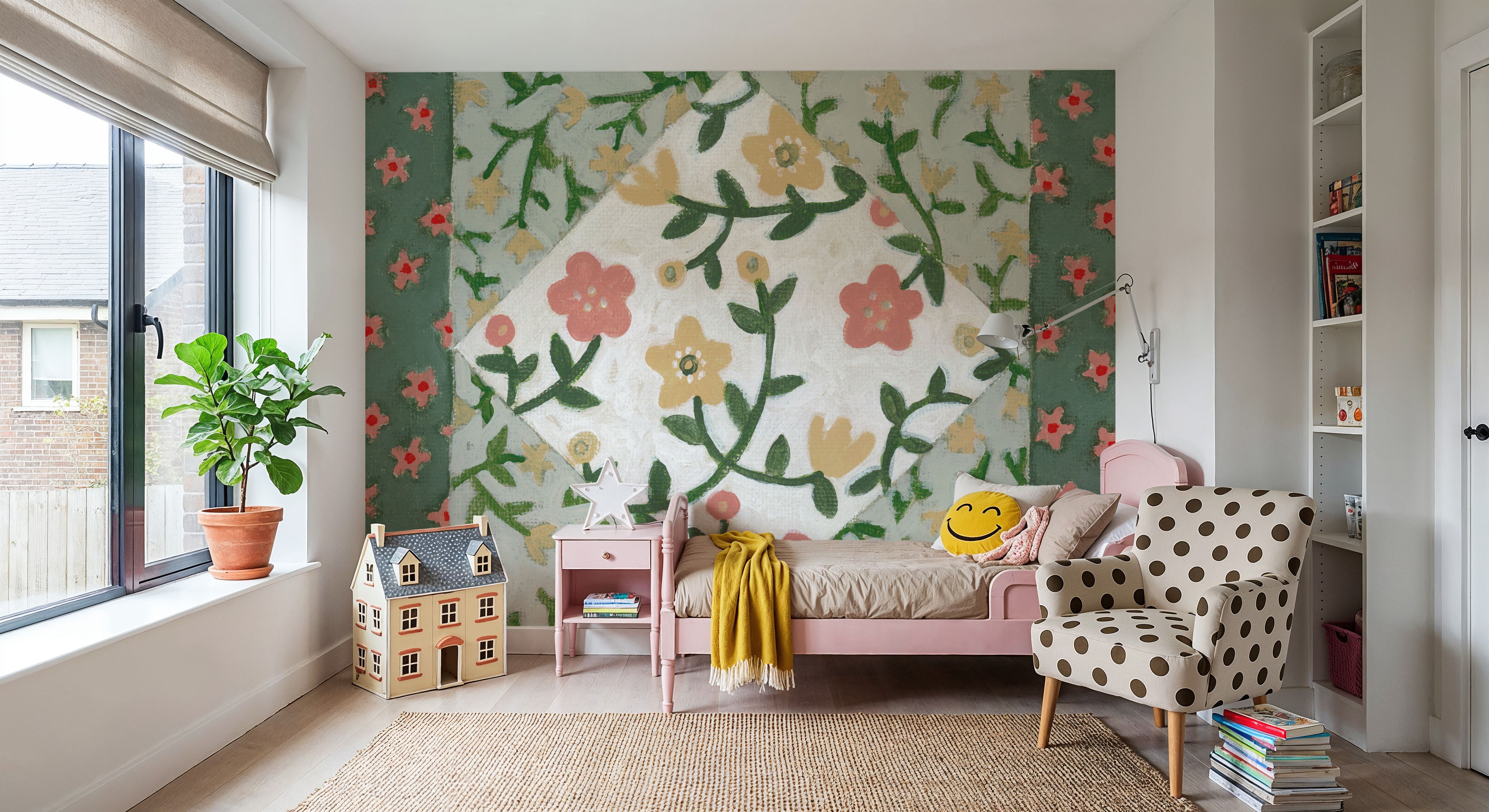 Quilted Floral I