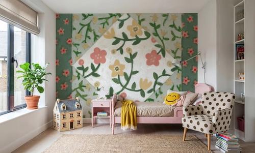 Quilted Floral I
