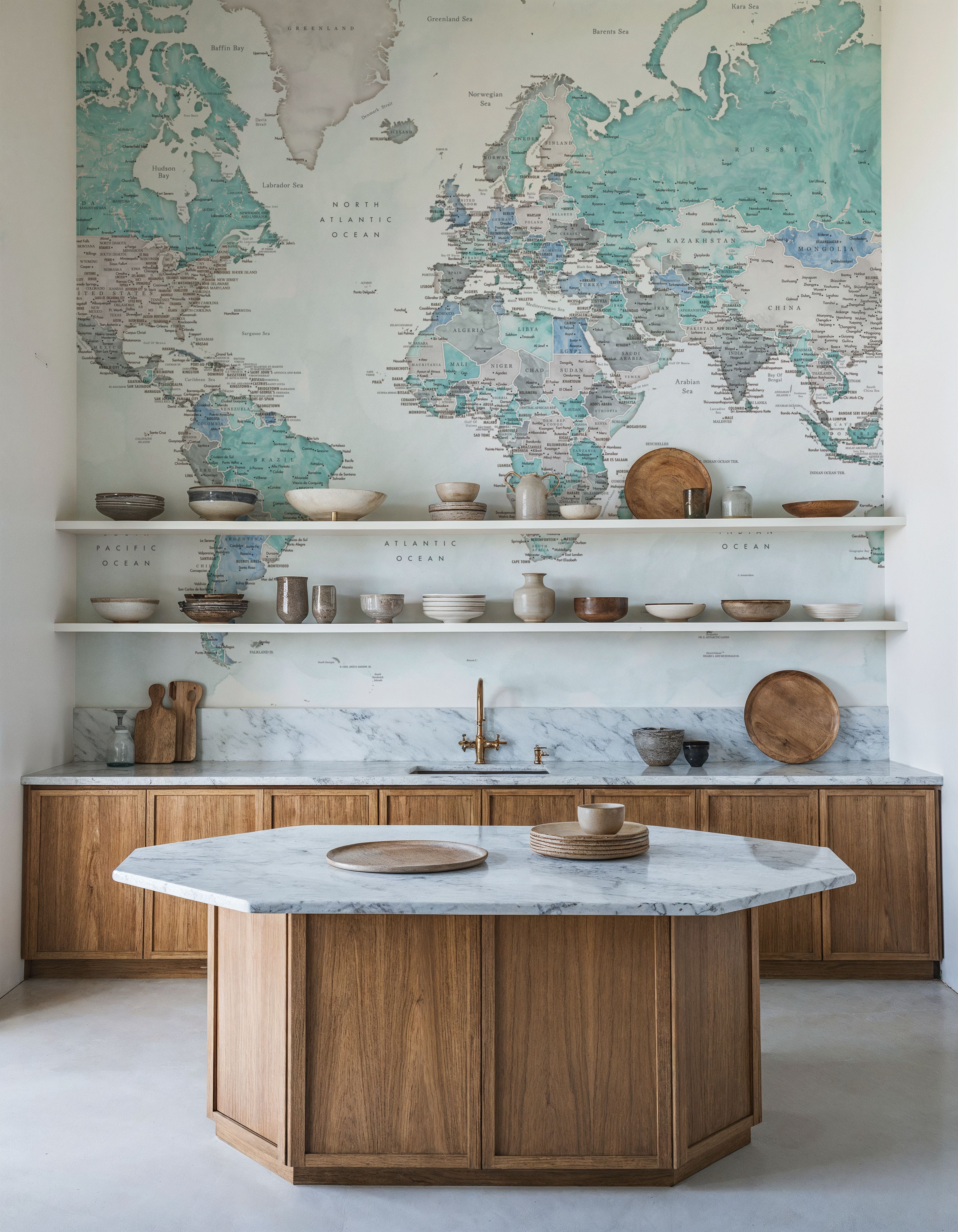 World Map Cities - Ruben