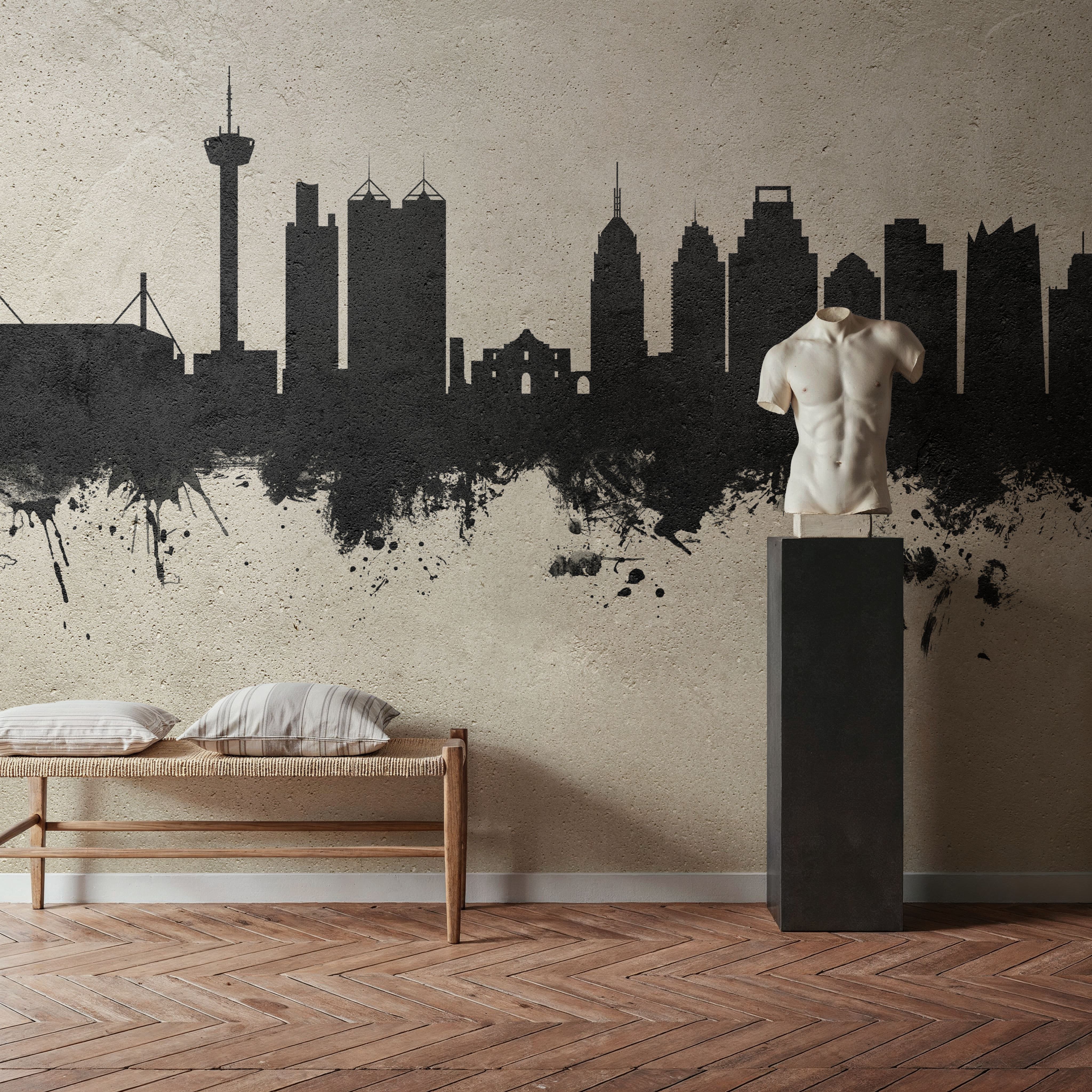 San Antonio Texas Skyline Concrete