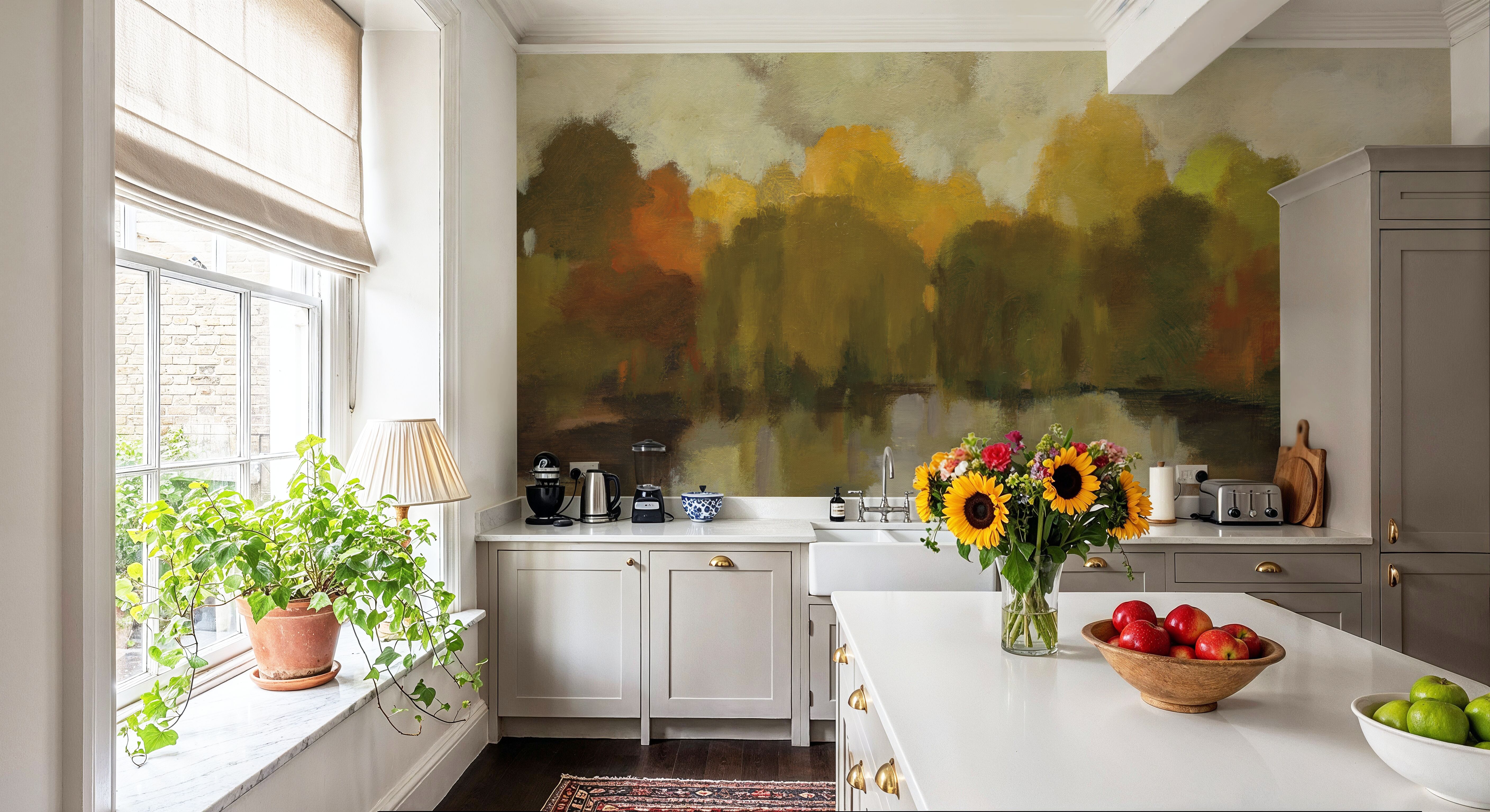 Fall Willows, Tapeten