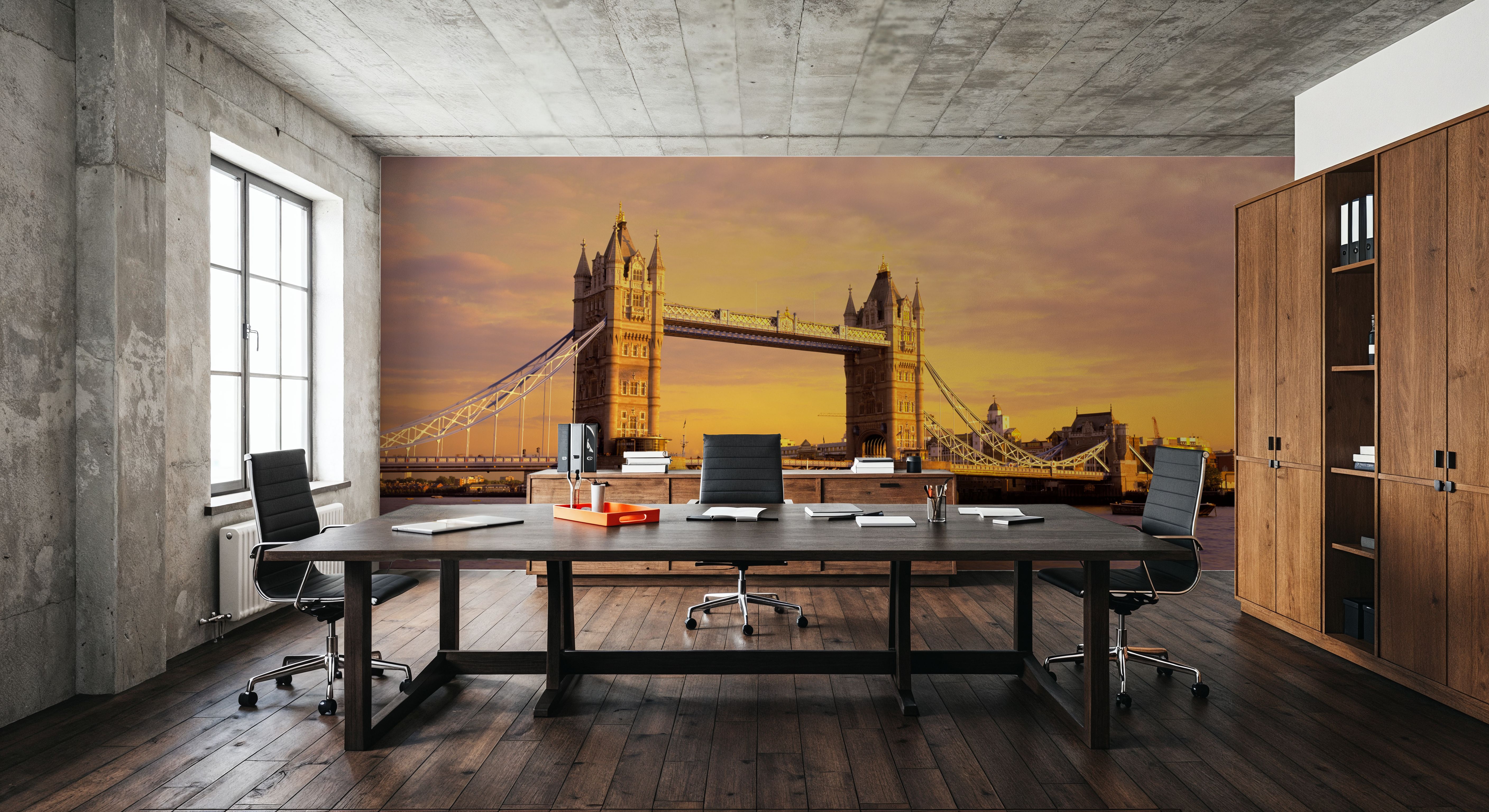 London Sunset Bridge