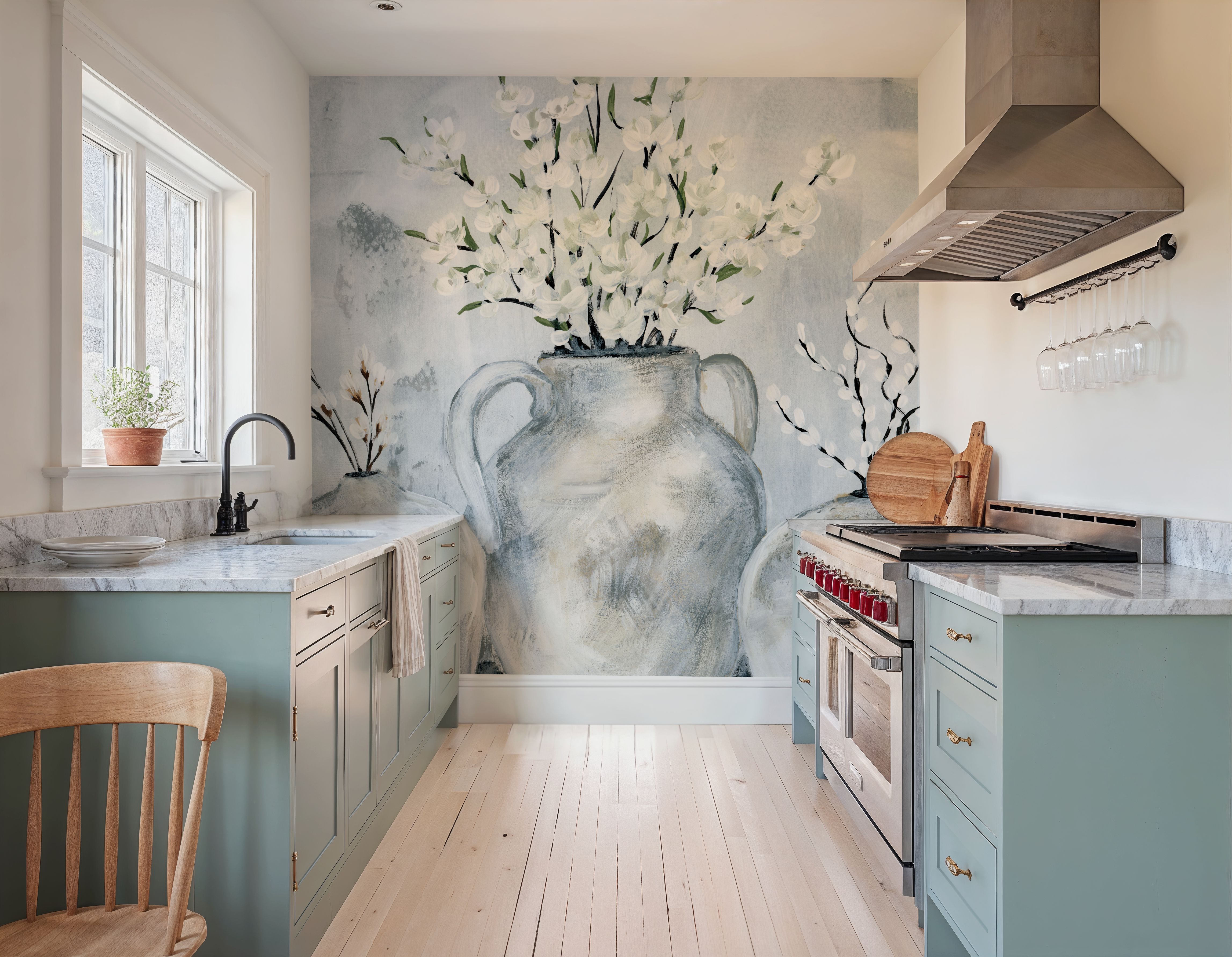 Botanicals in Pottery