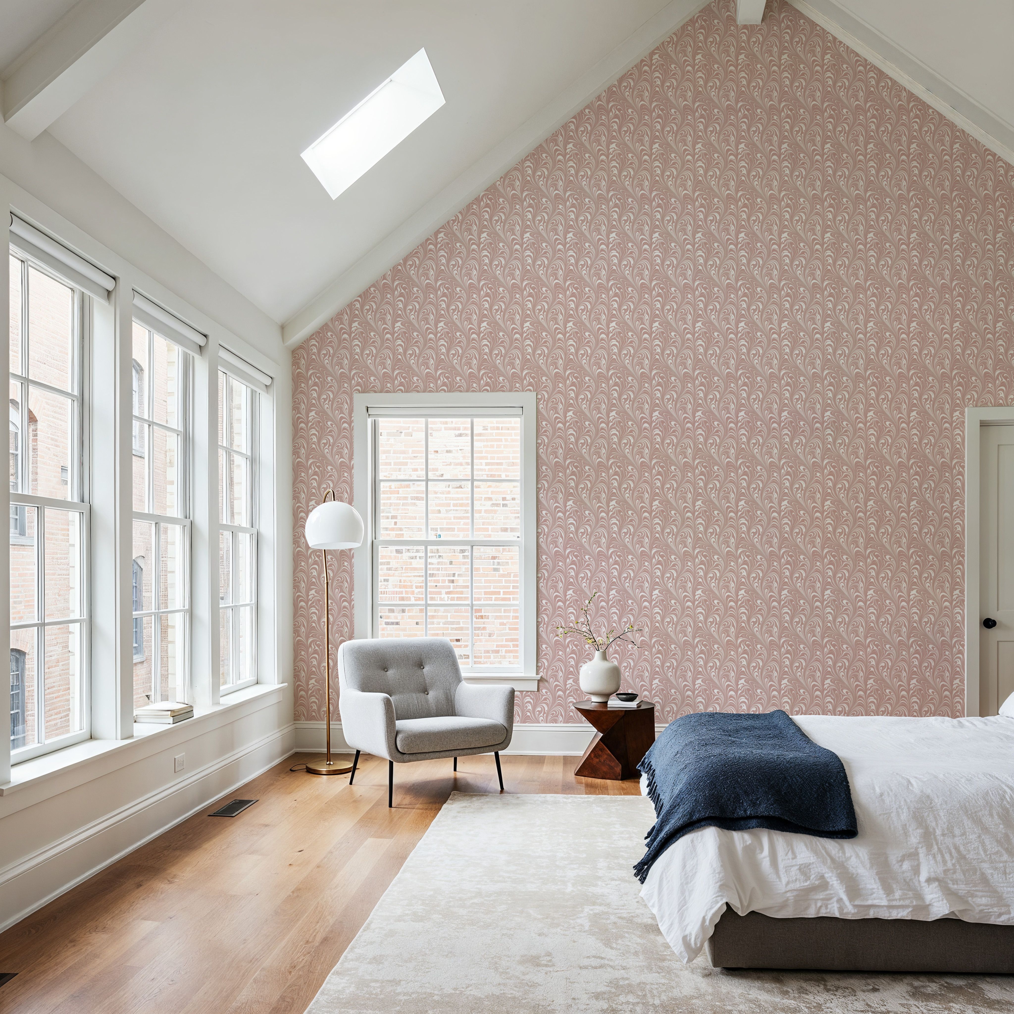 Marbelized Flow, Pink Tulip