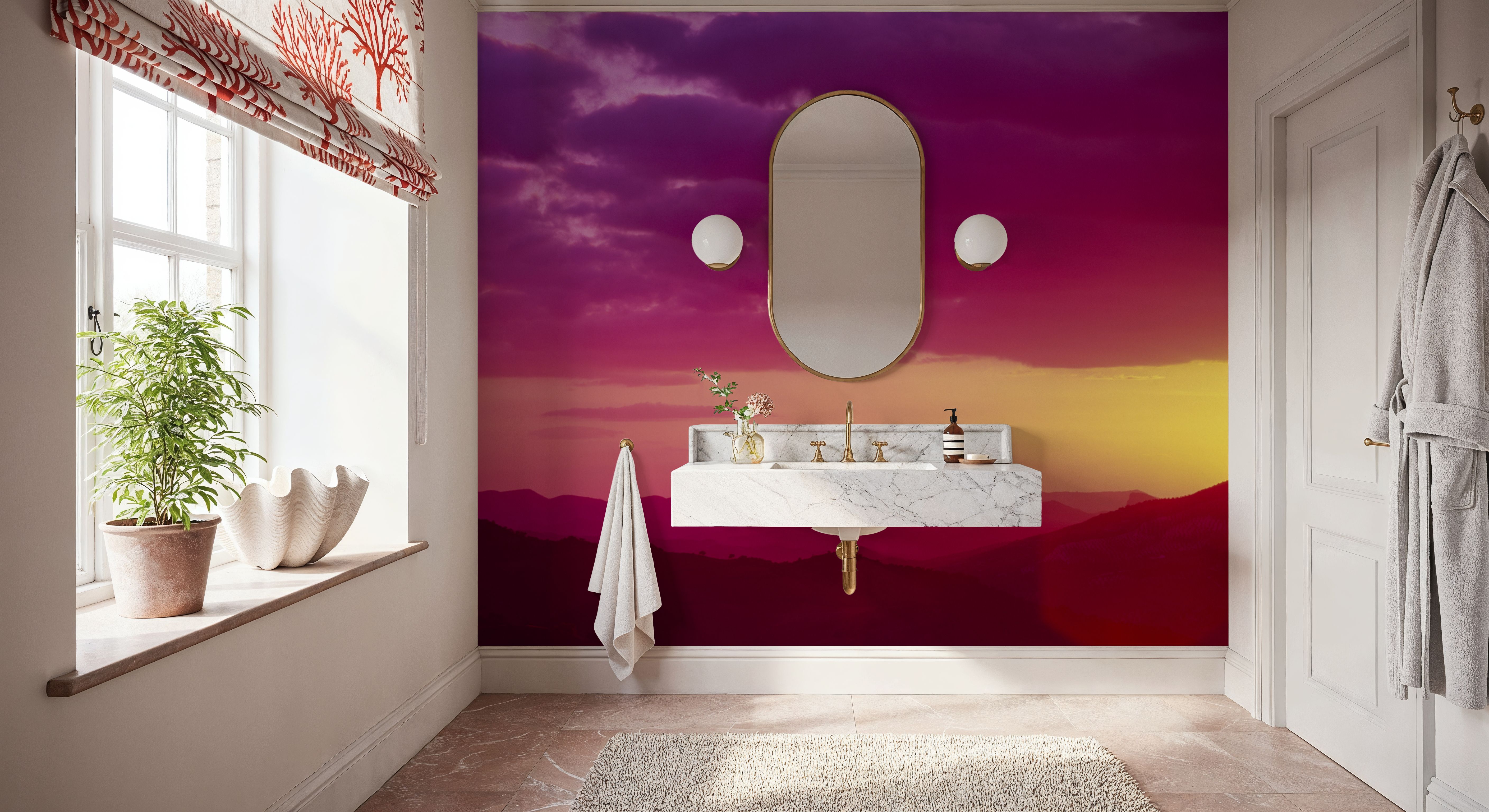 Magenta Twilight Peaks