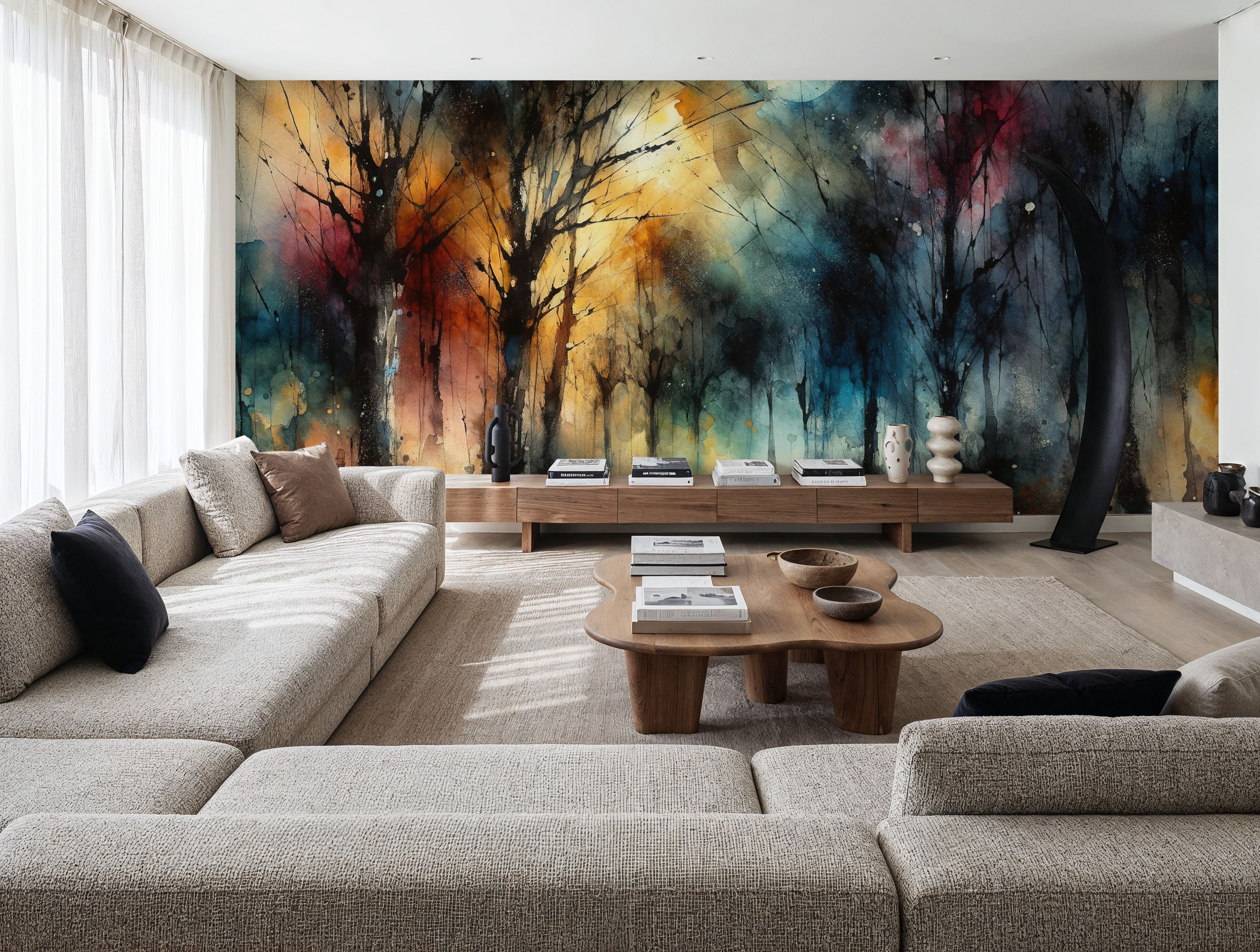 Moonlit Enchanted Forest