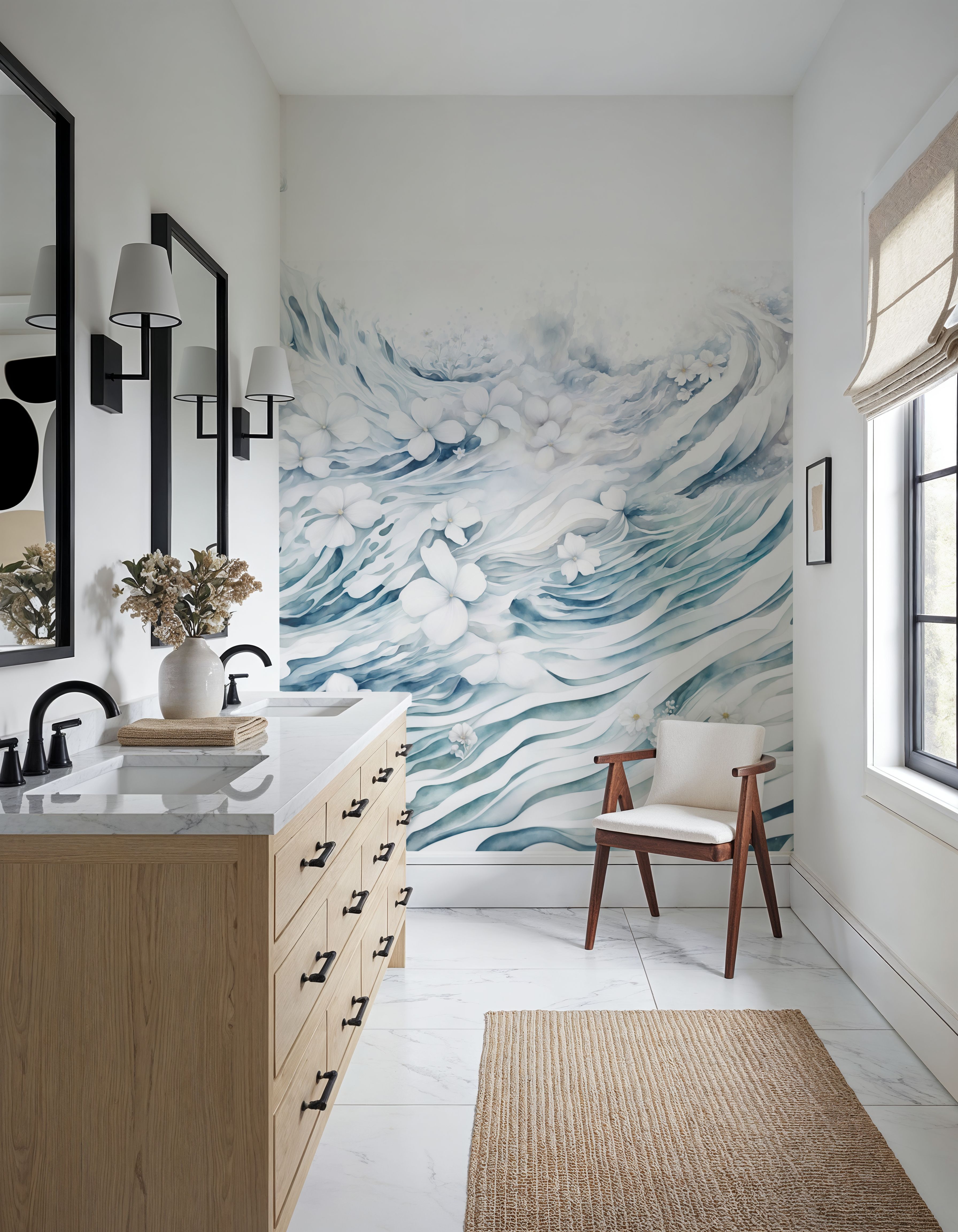 Waves of Happiness Blue