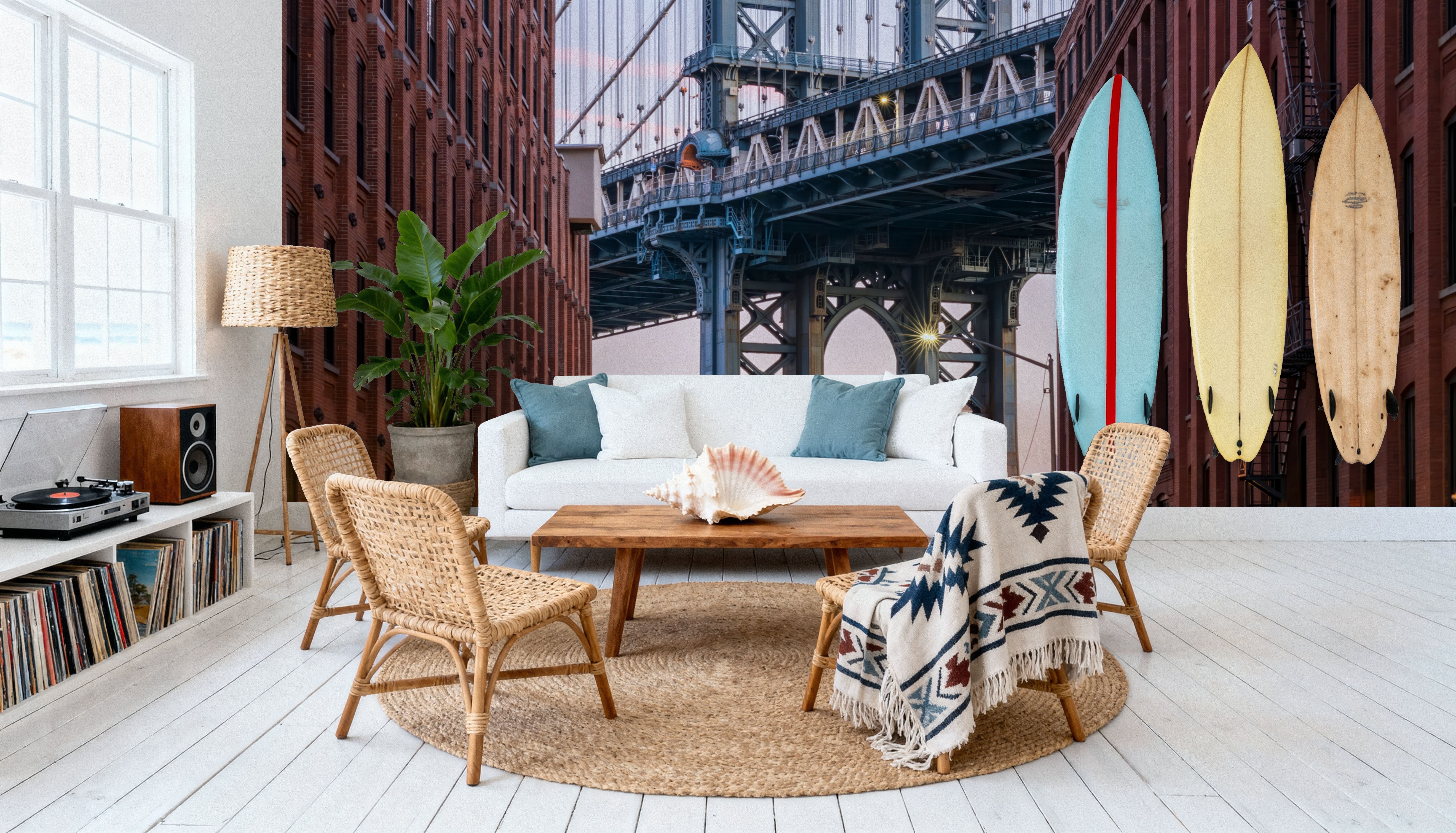 Manhattan Bridge from Dumbo Close