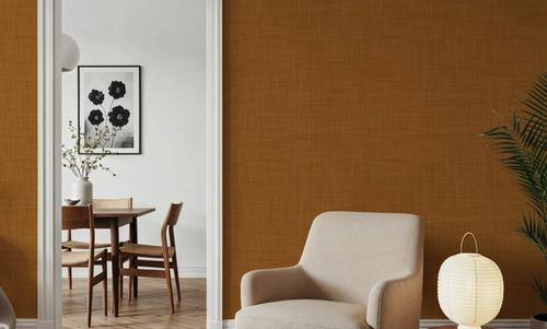 Mottled Linen Effect, Orange
