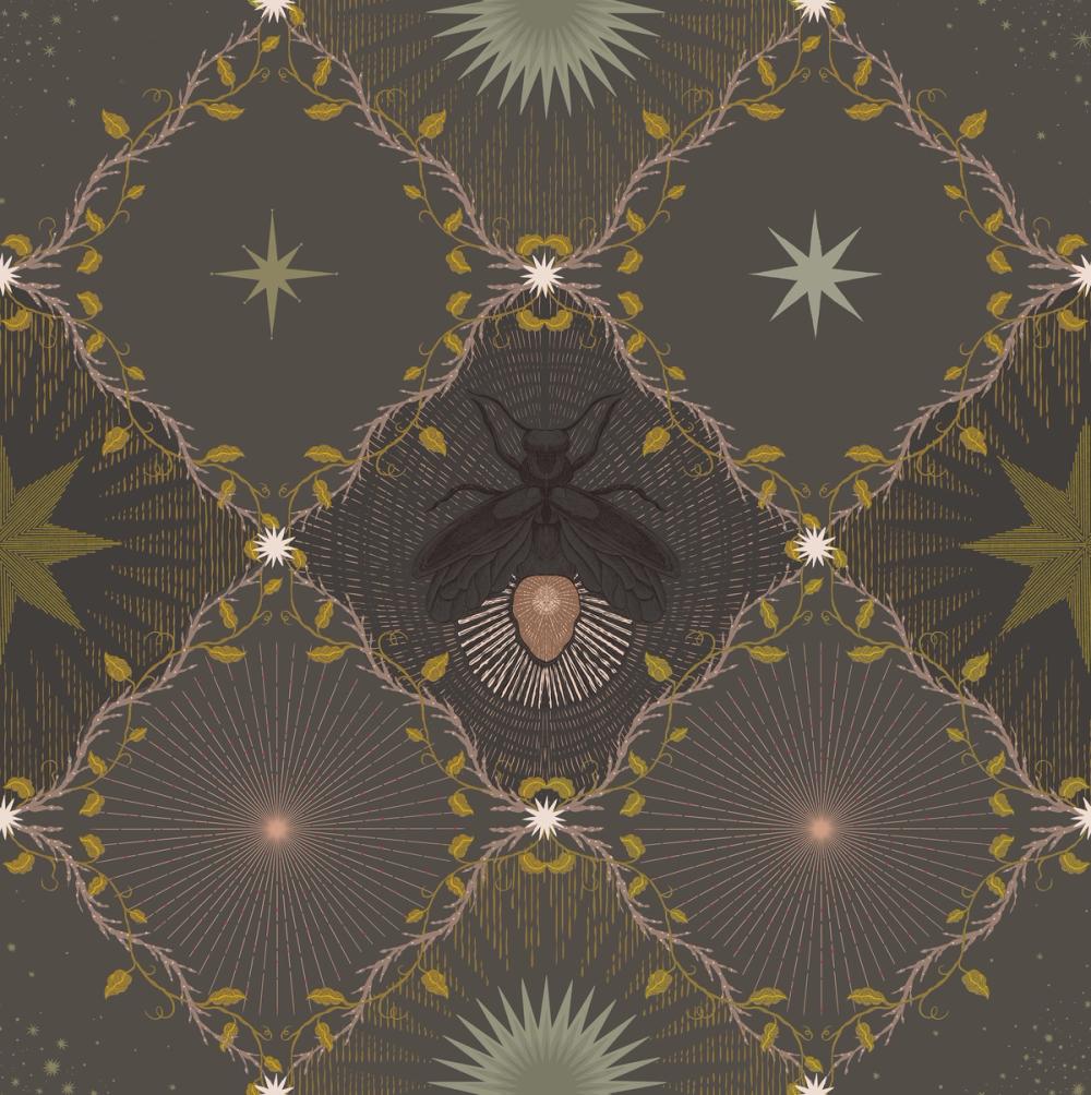 Ornamental Fireflies, Taupe