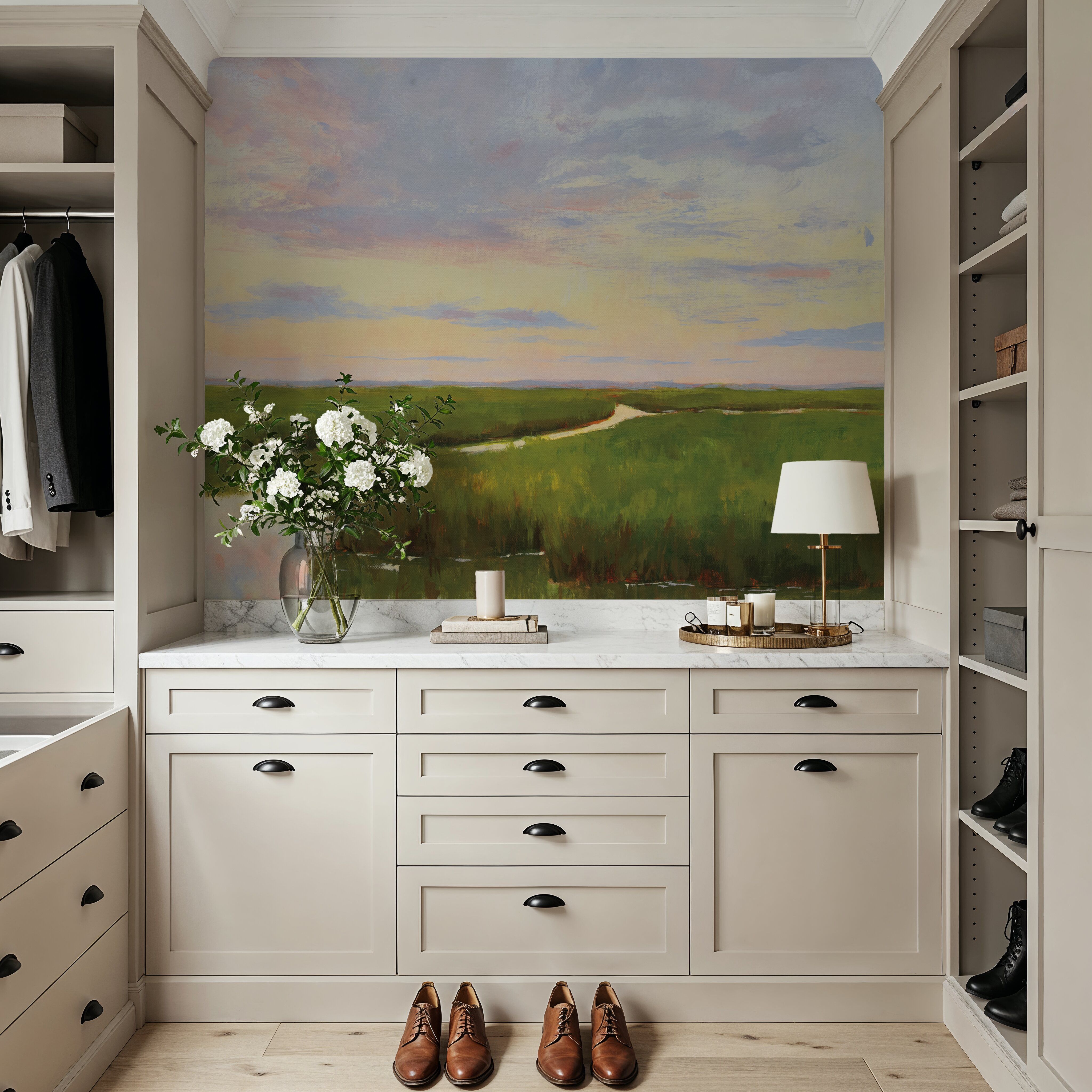 Brilliant Marsh Sunset