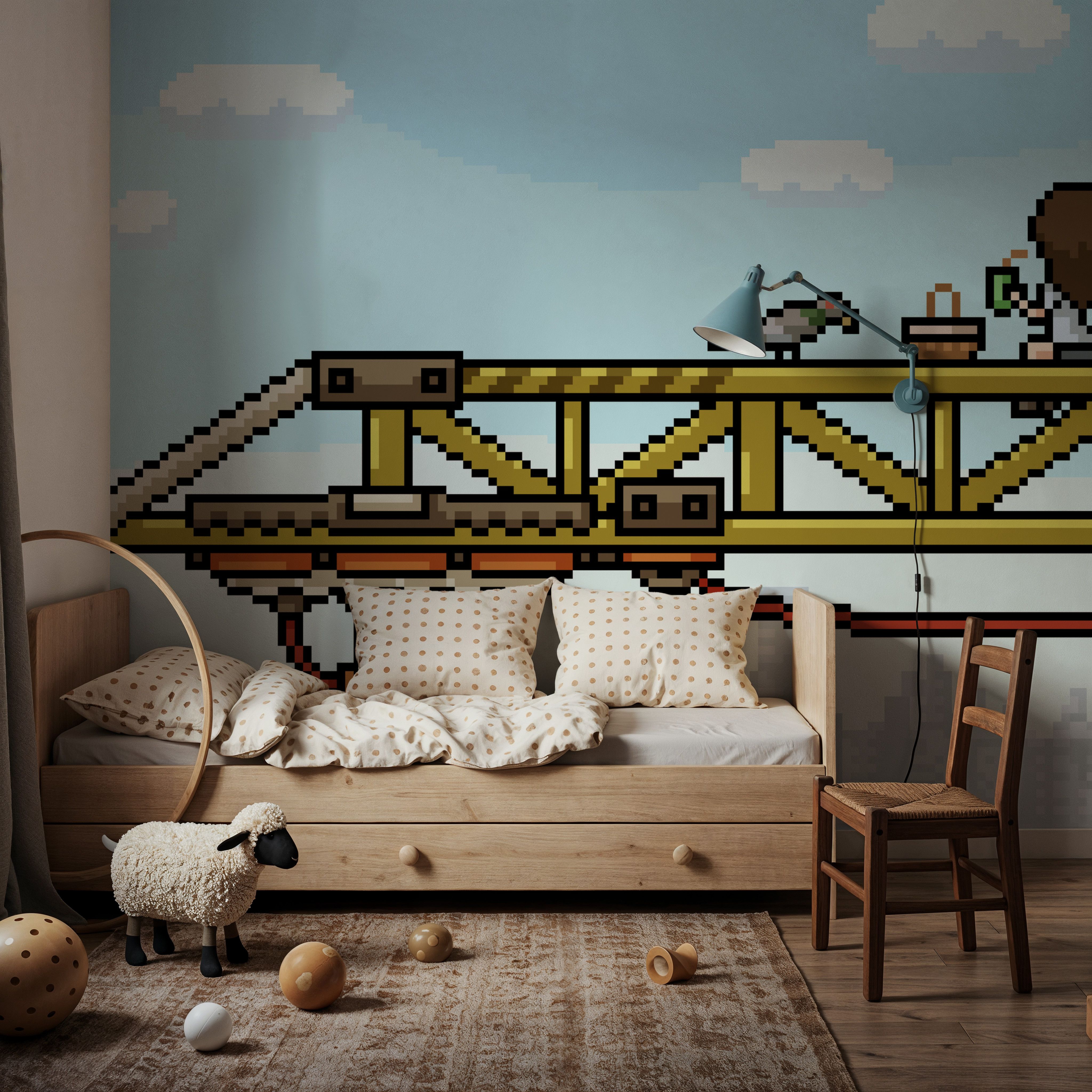 Pixel Crane