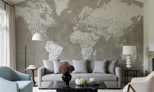 World Map Cities - Orien