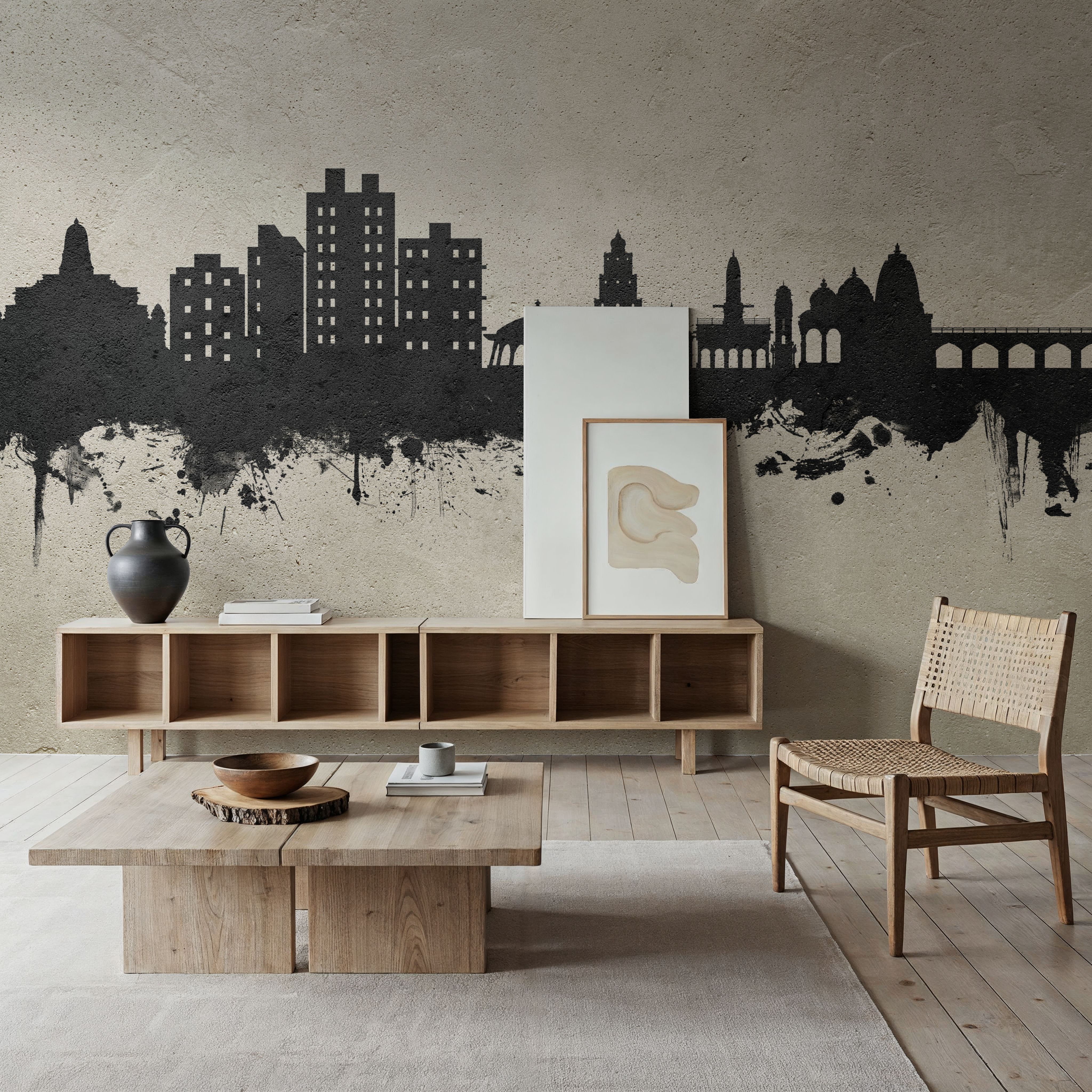 Nashik India Skyline Concrete