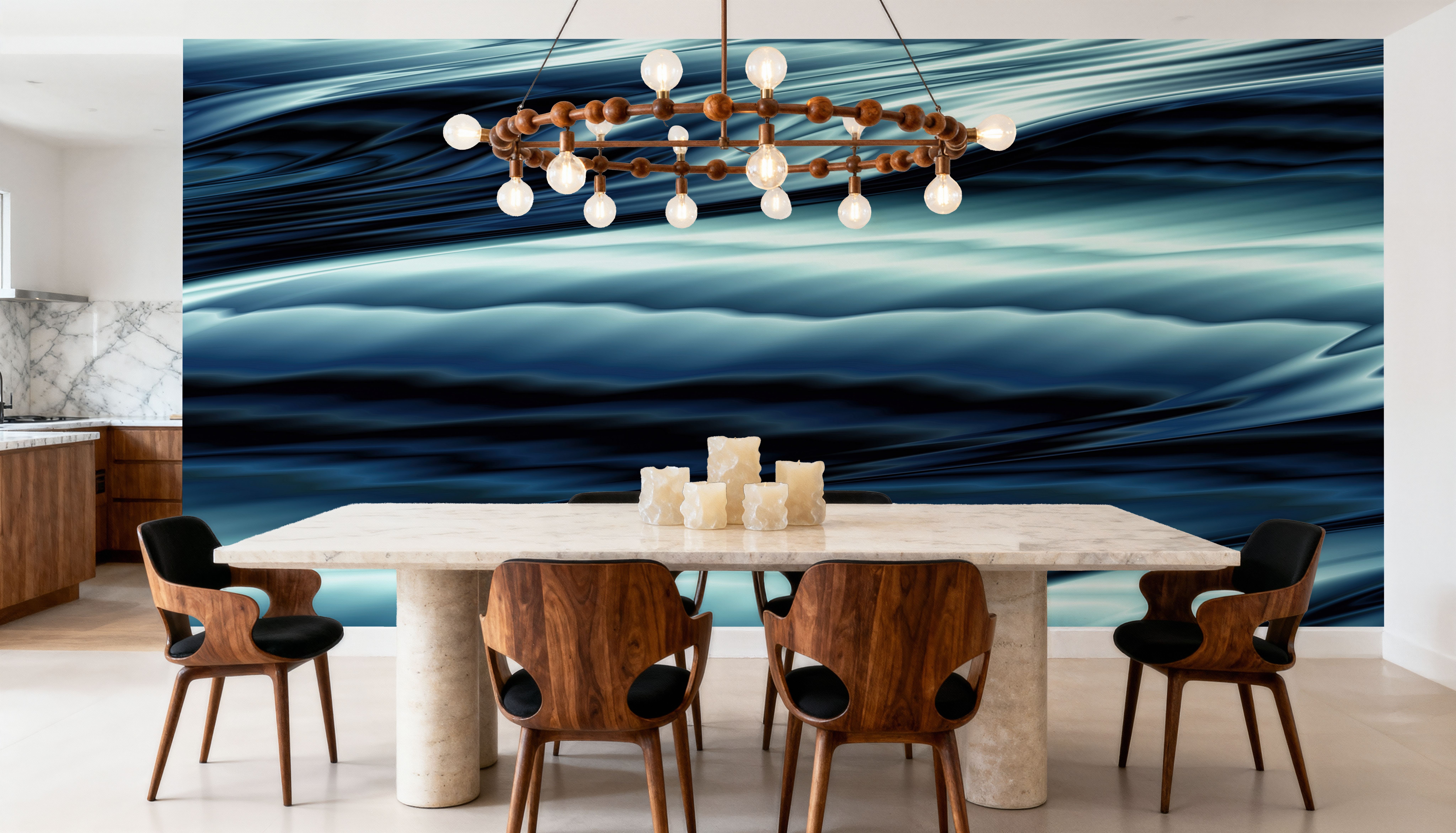 Dark Water, Papel de parede