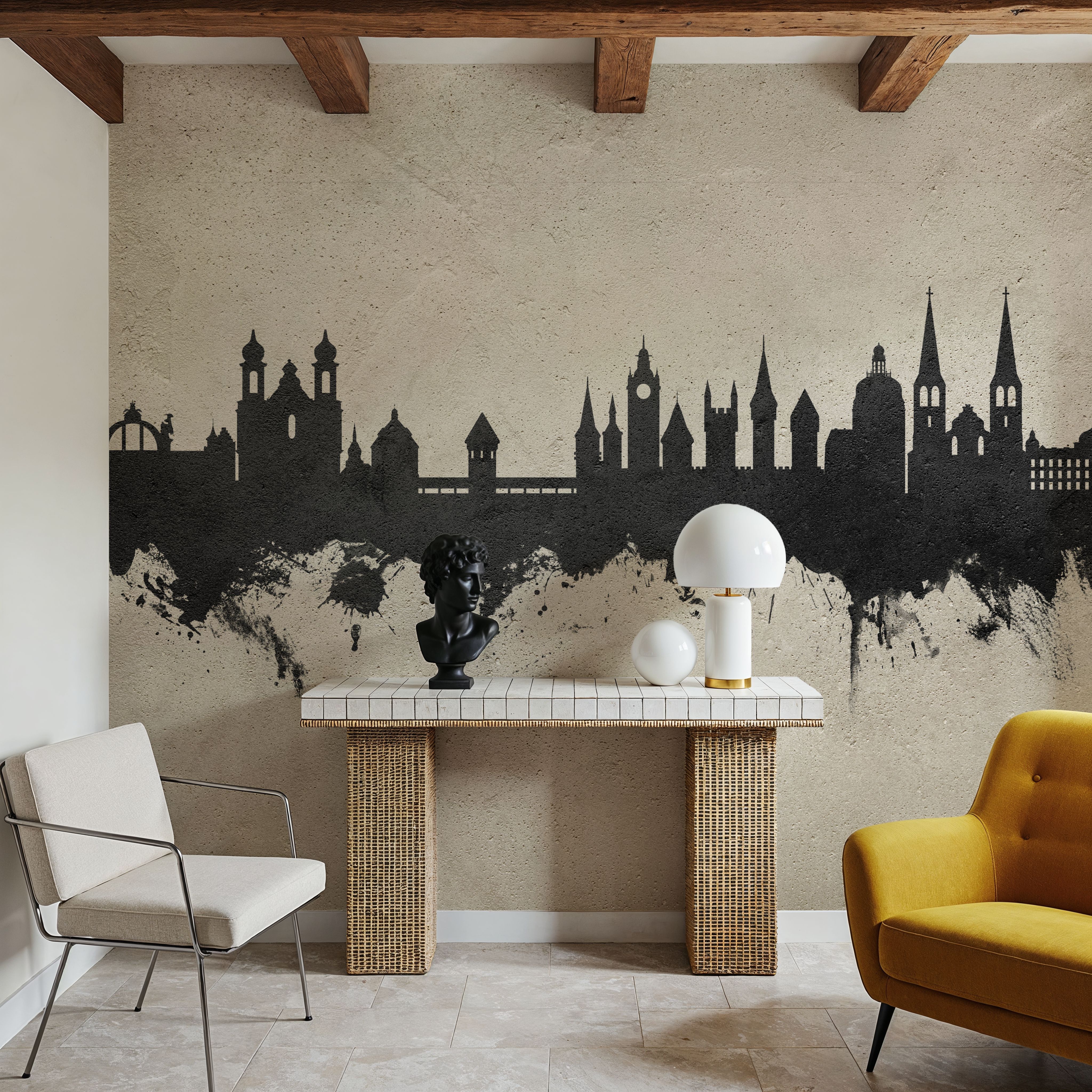 Lucerne Switzerland Luzern Skyline Concrete