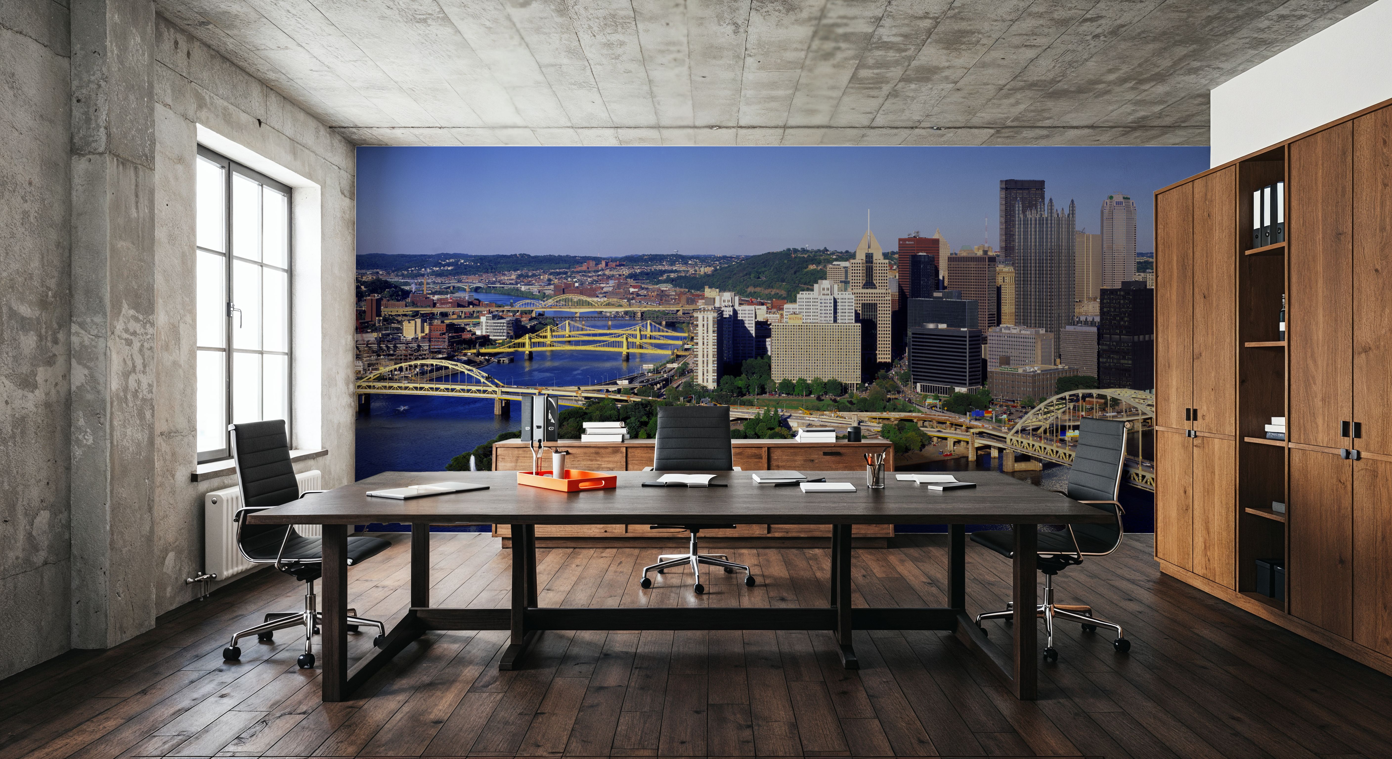 Golden Bridges Cityscape