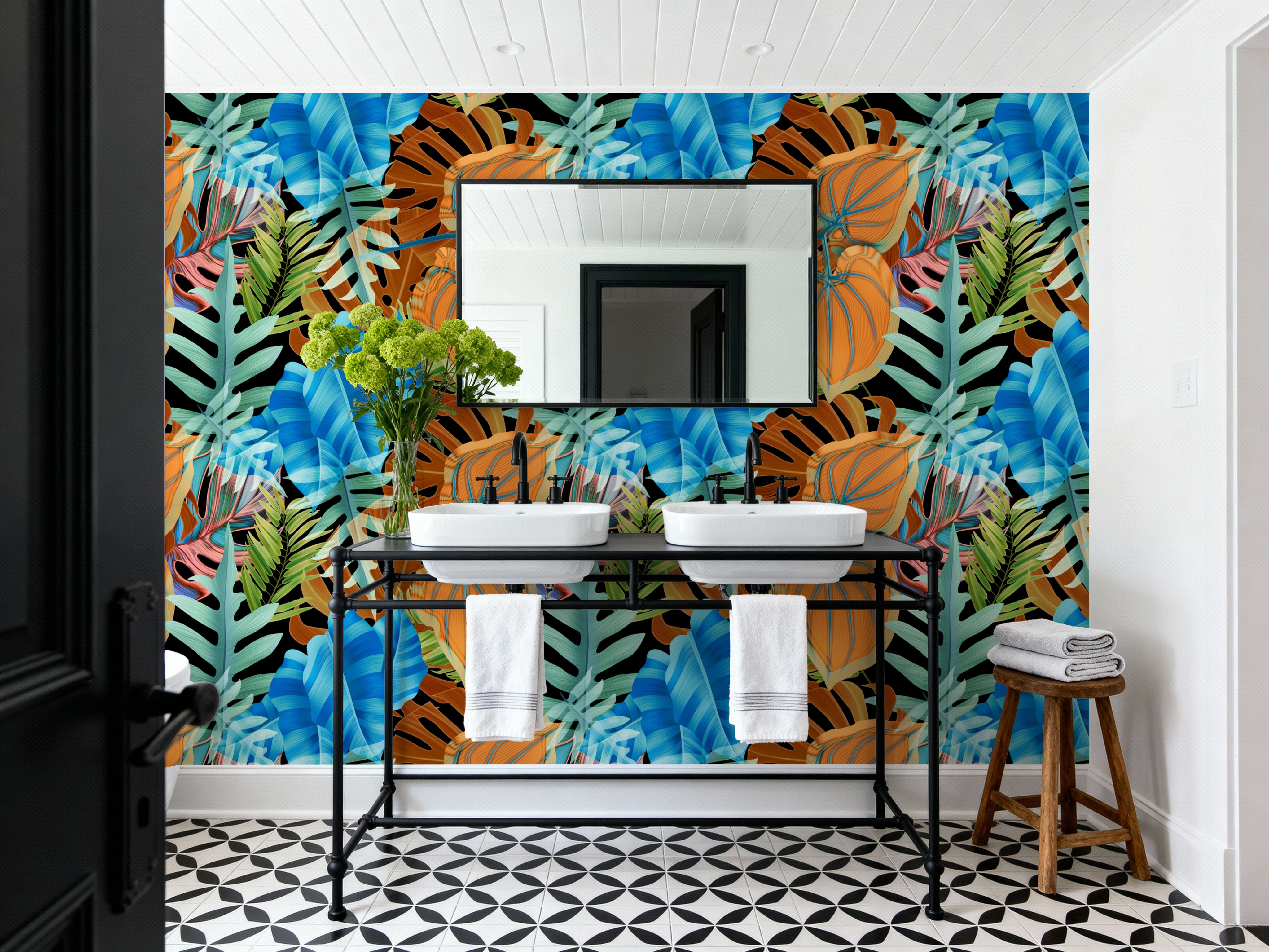 Stylish Tropics Print