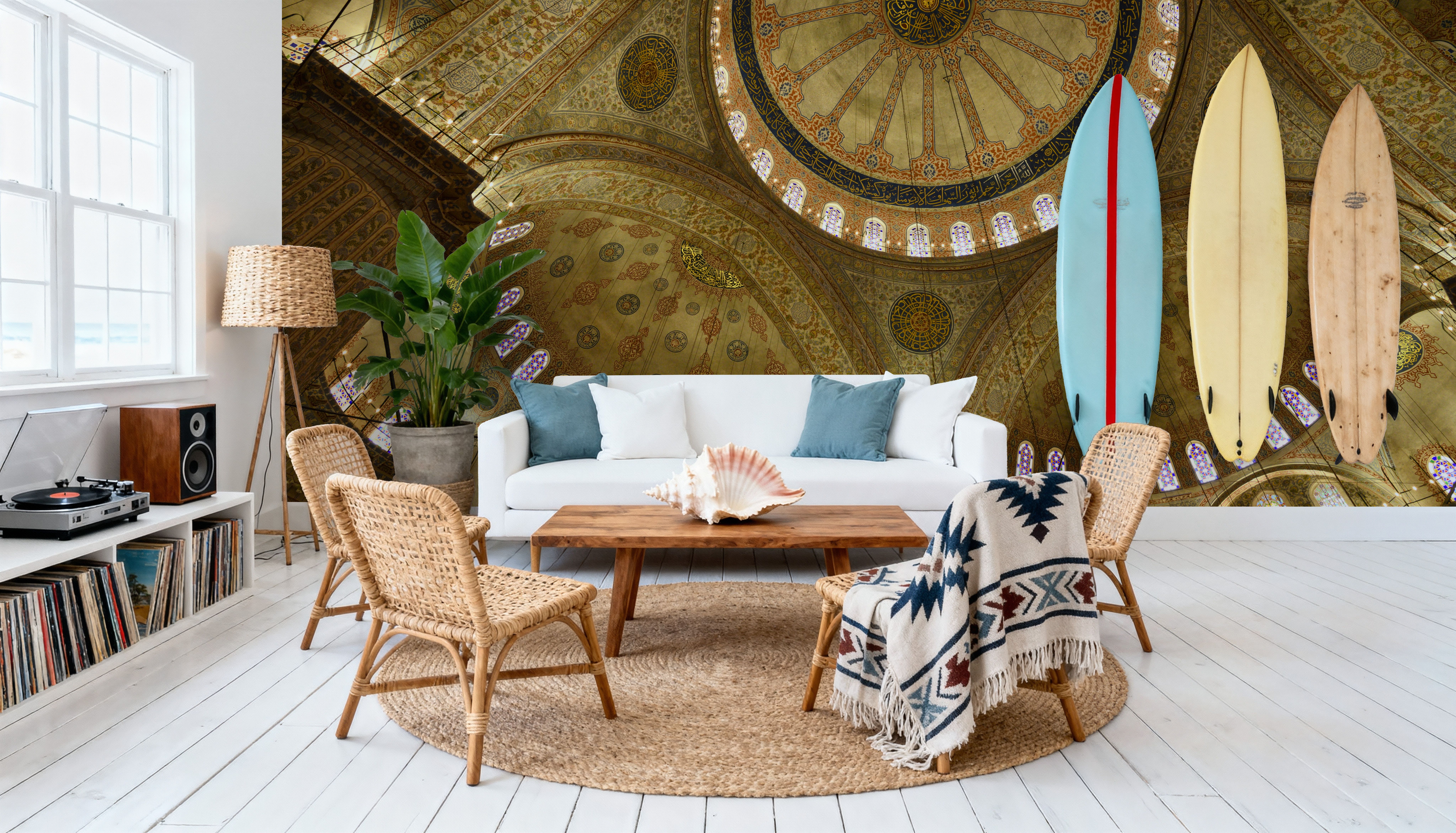 Gilded Mosque Dome, Wallpaper